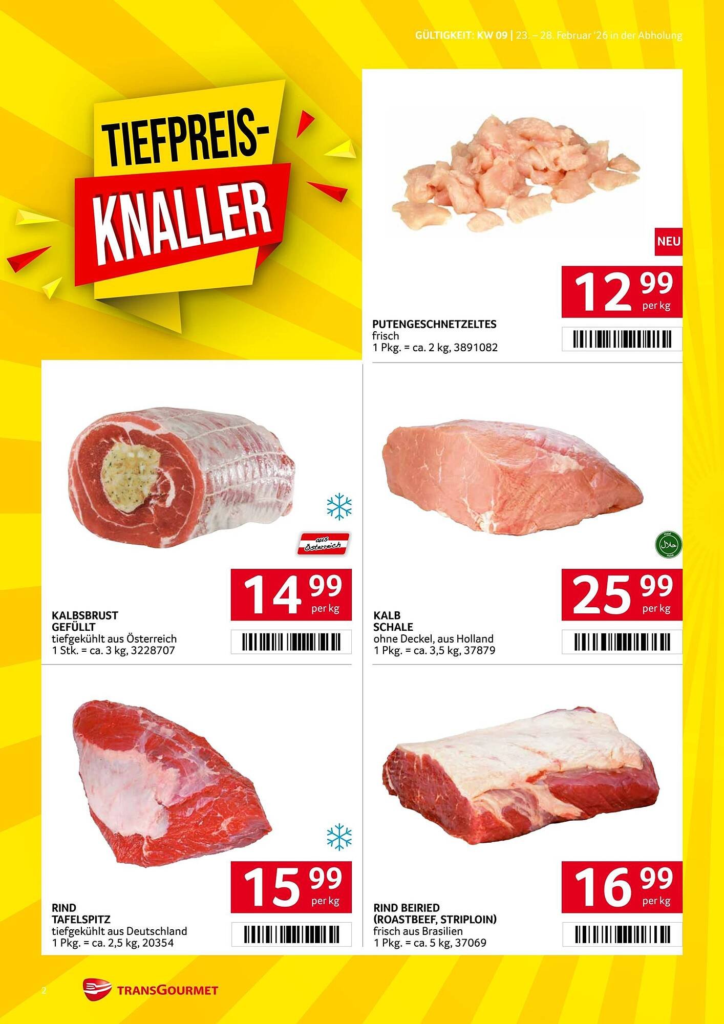 Transgourmet Flugblatt