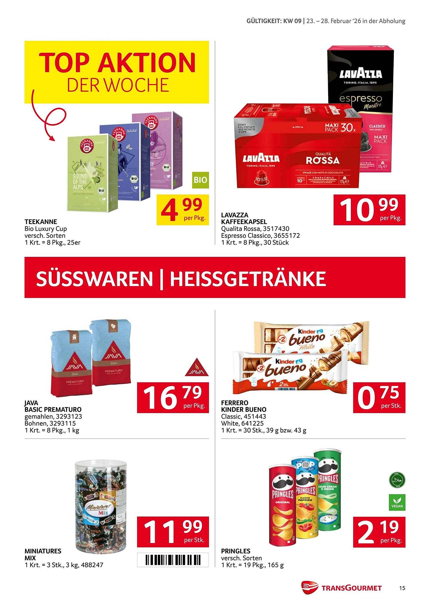 Transgourmet Flugblatt