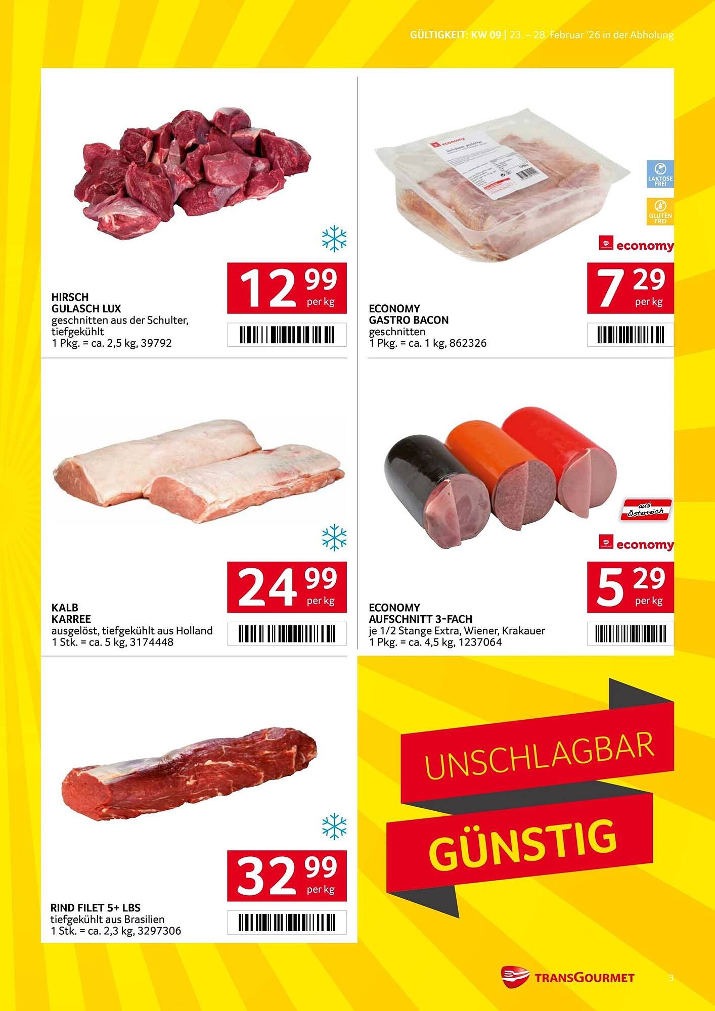 Transgourmet Flugblatt