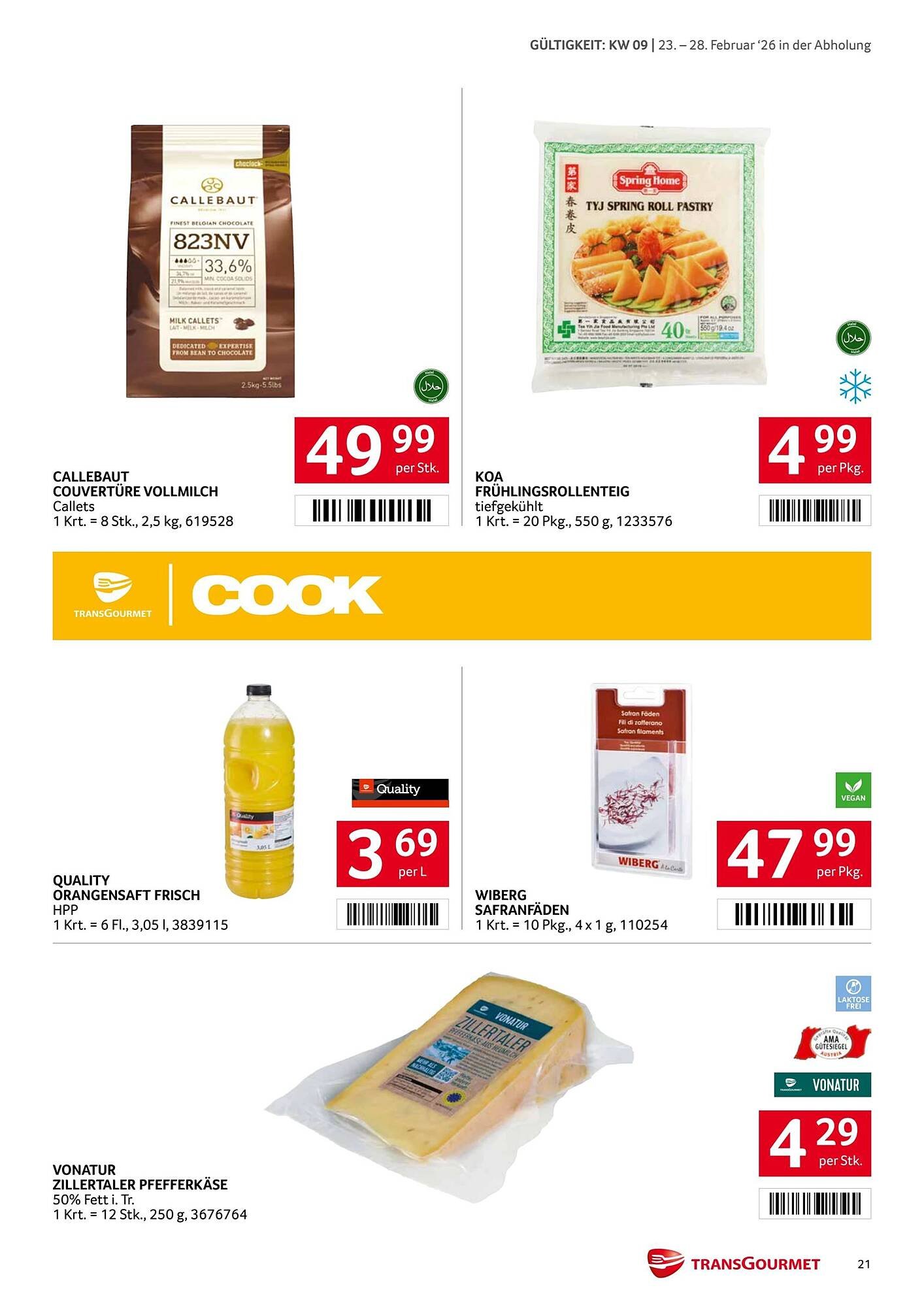 Transgourmet Flugblatt