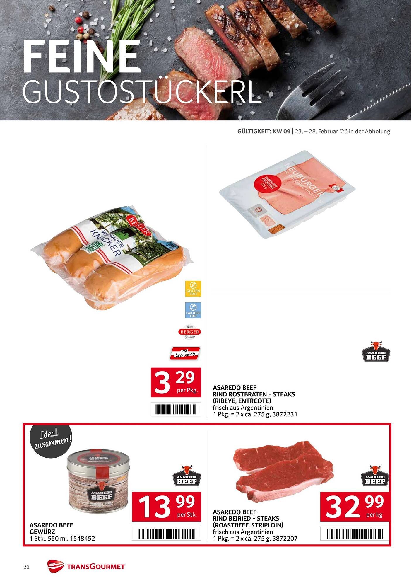 Transgourmet Flugblatt