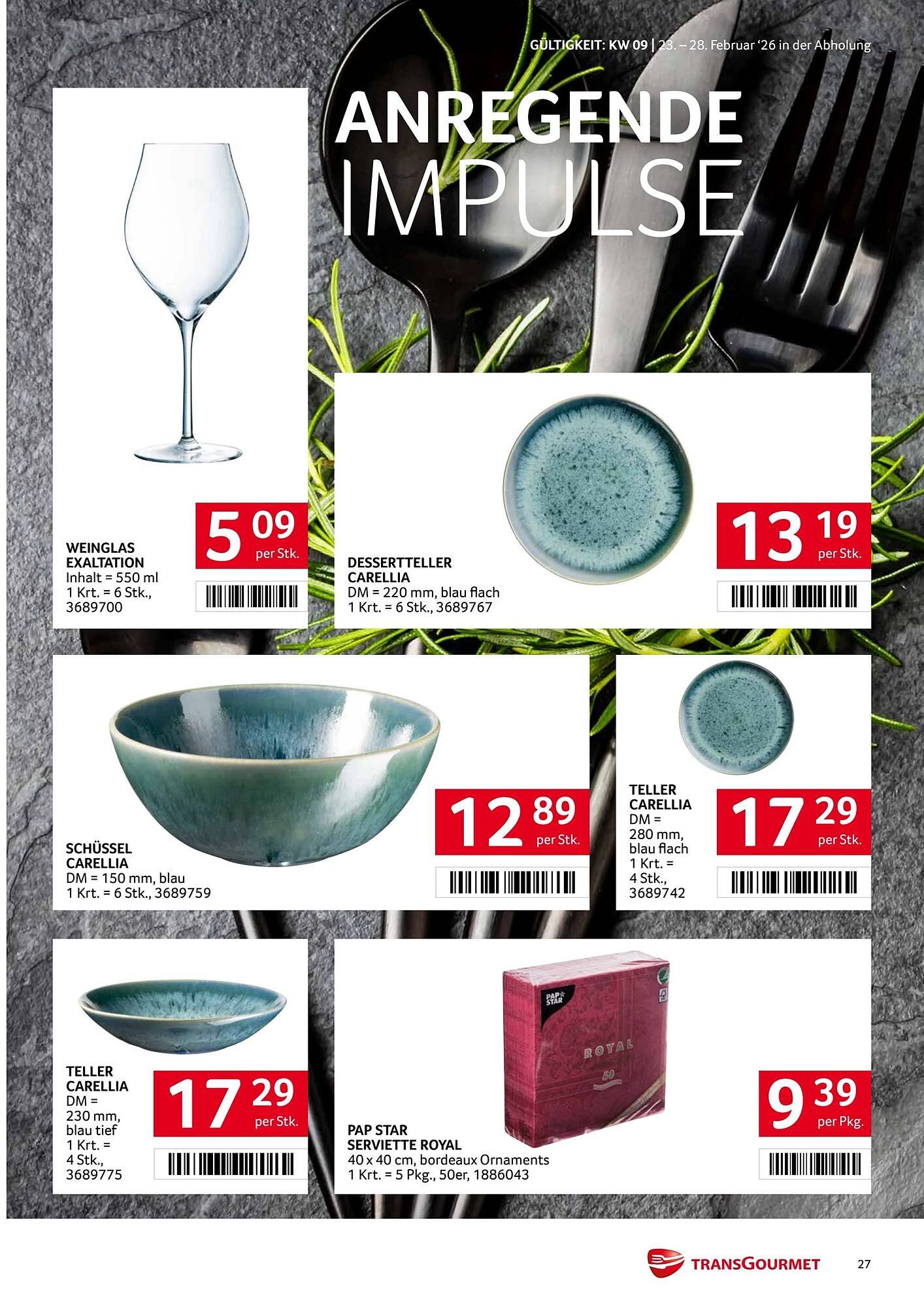 Transgourmet Flugblatt