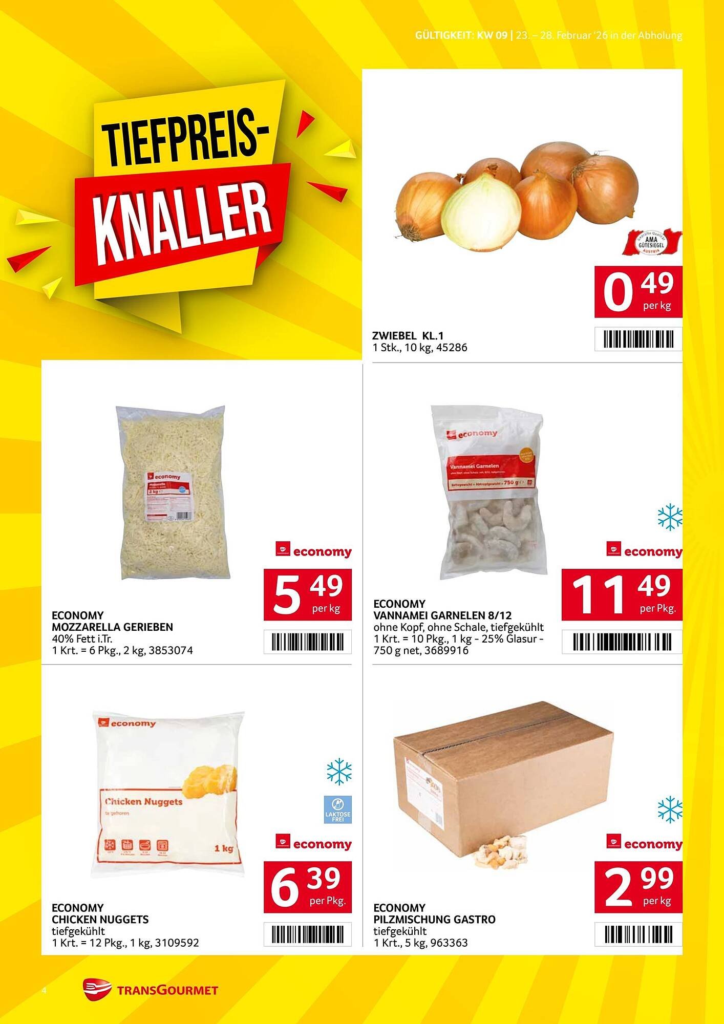 Transgourmet Flugblatt