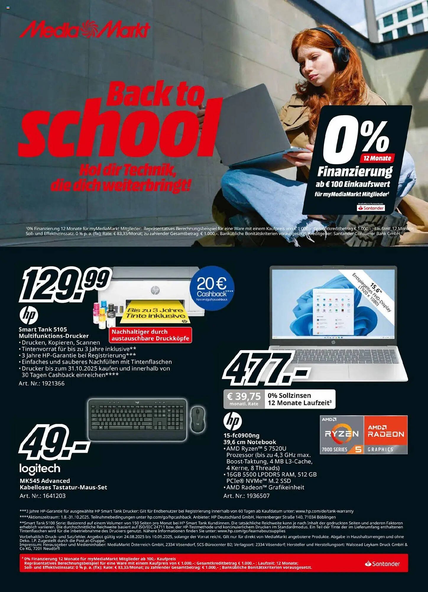 Media Markt Flugblatt (2025-08-24 - 2025-09-10)