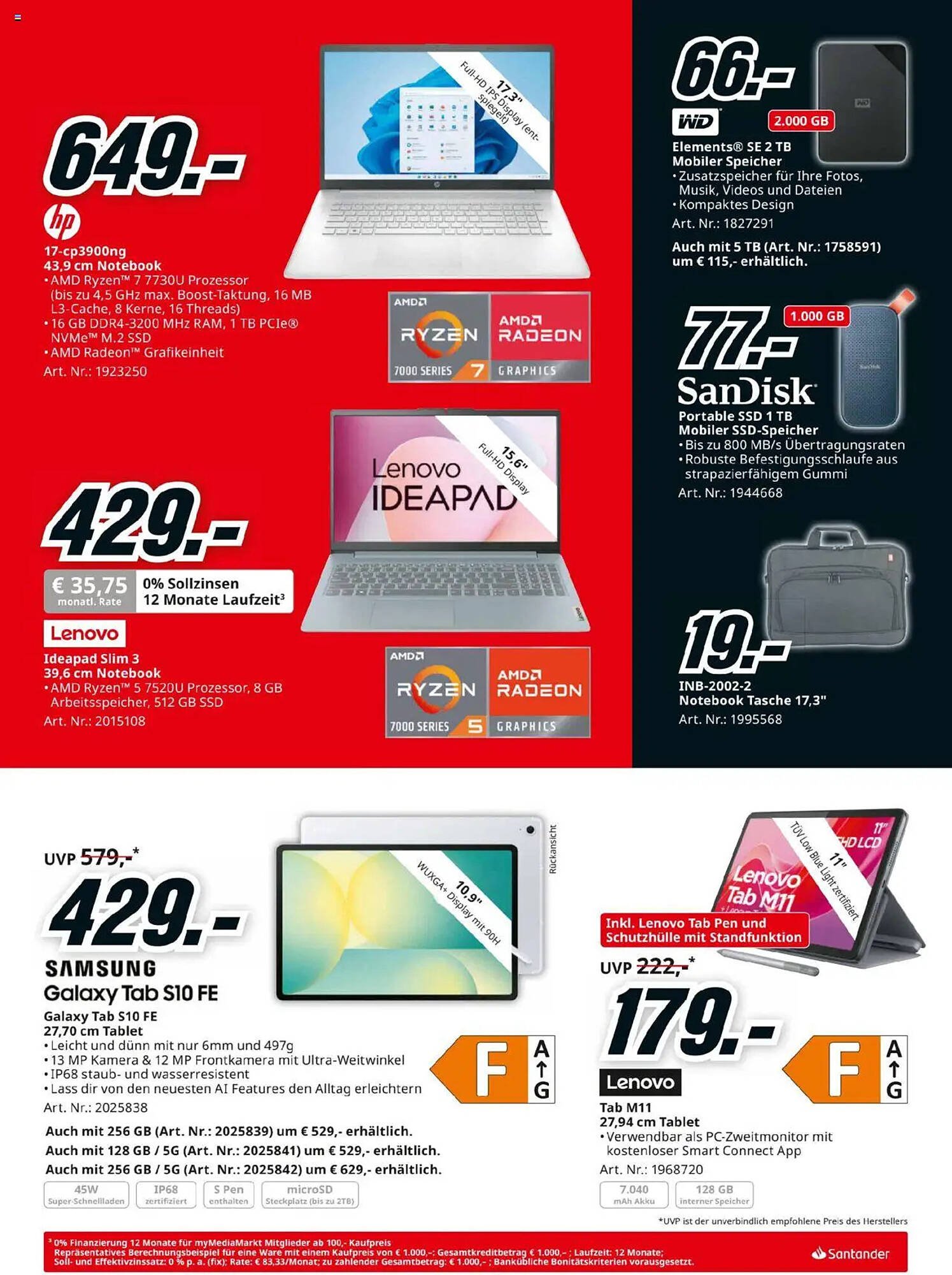 Media Markt Flugblatt (2025-08-24 - 2025-09-10)