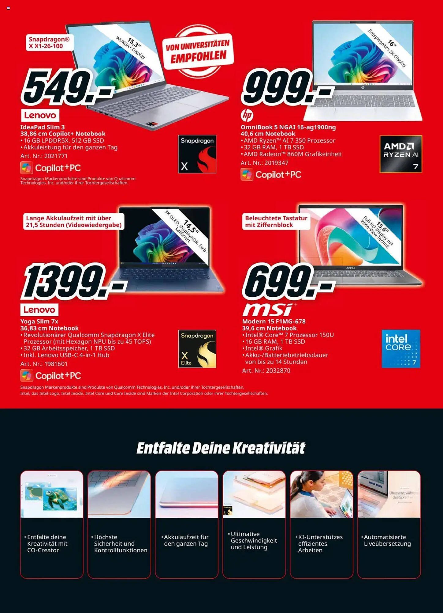 Media Markt Flugblatt (2025-08-24 - 2025-09-10)