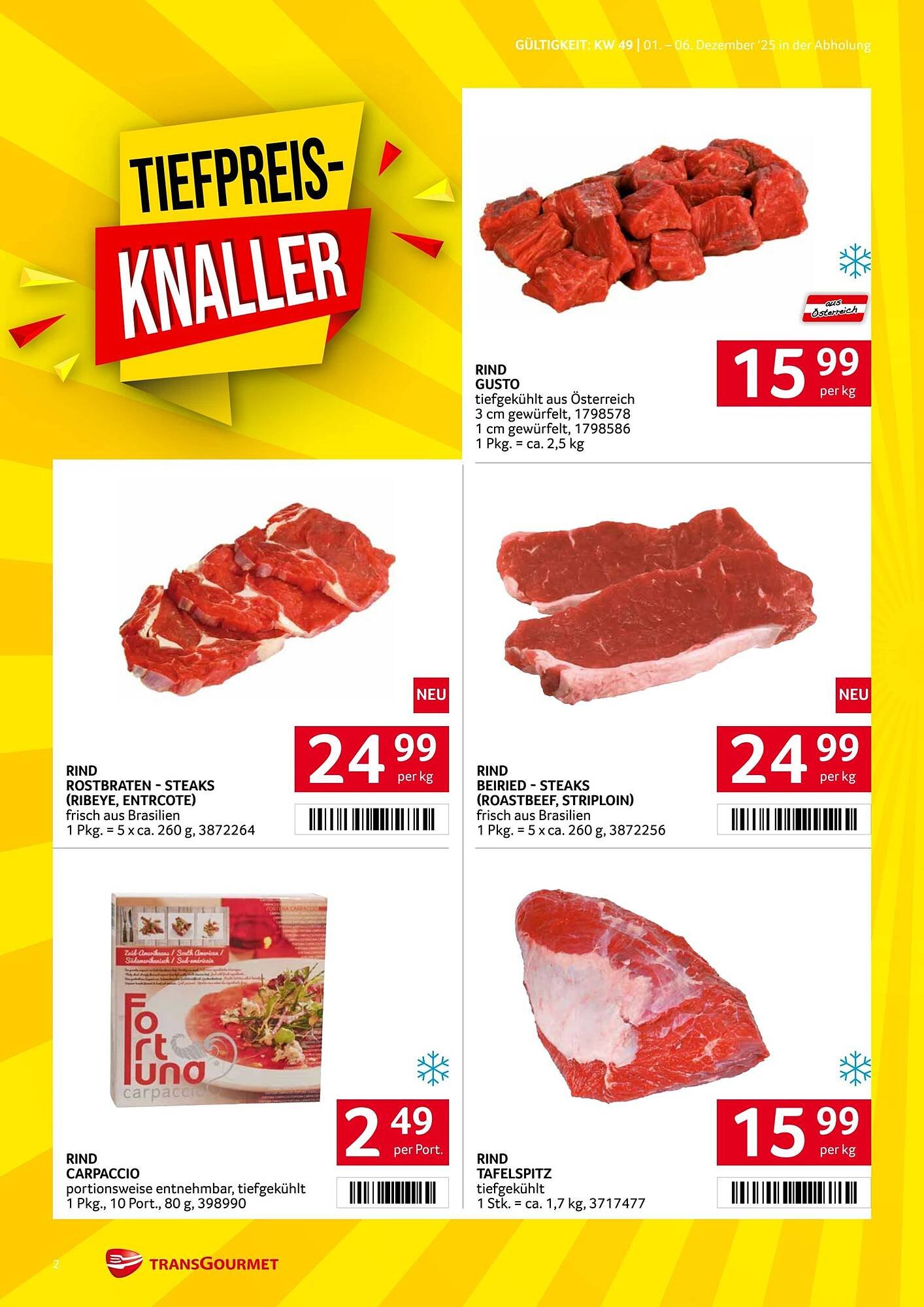 Transgourmet Flugblatt