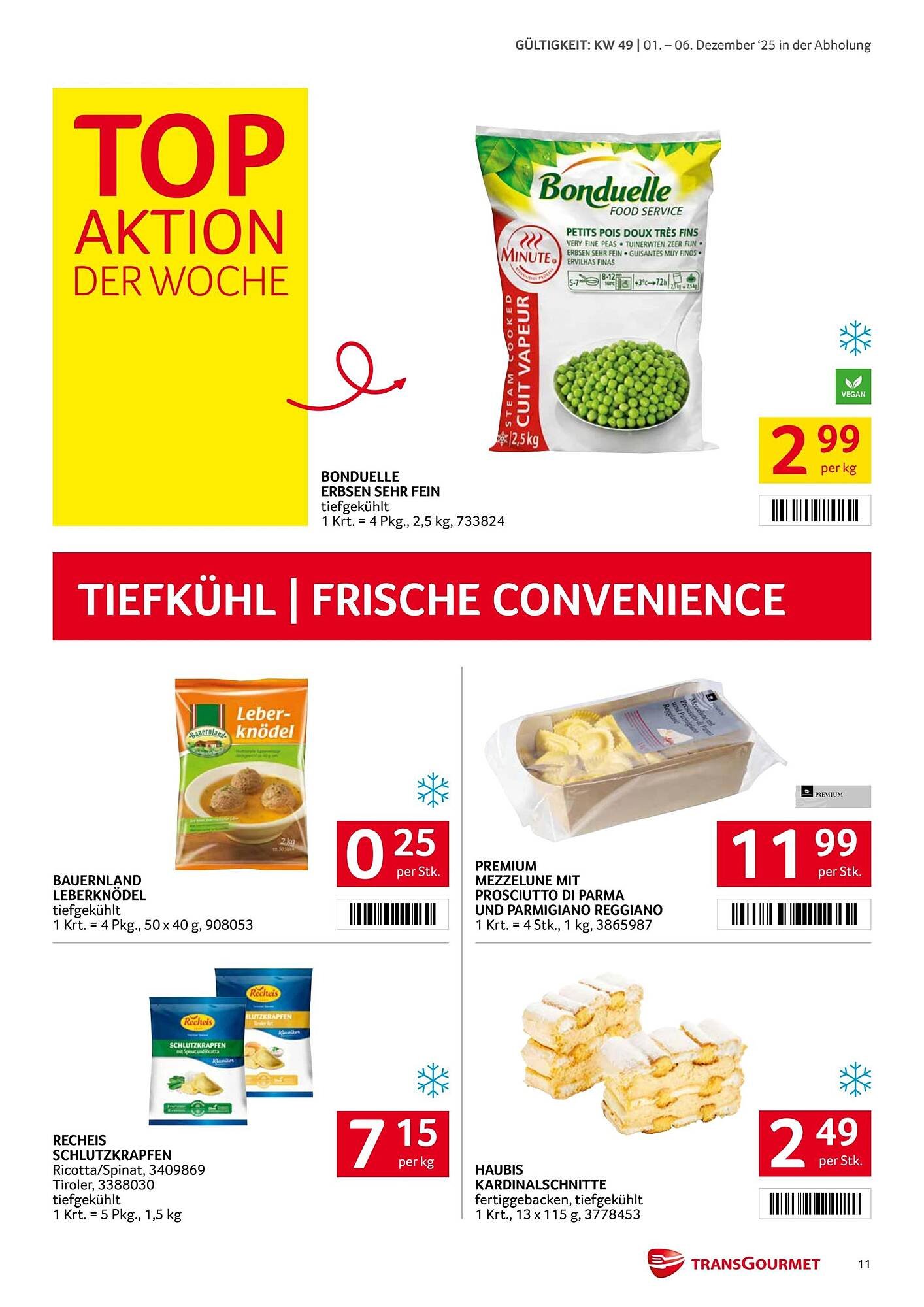 Transgourmet Flugblatt