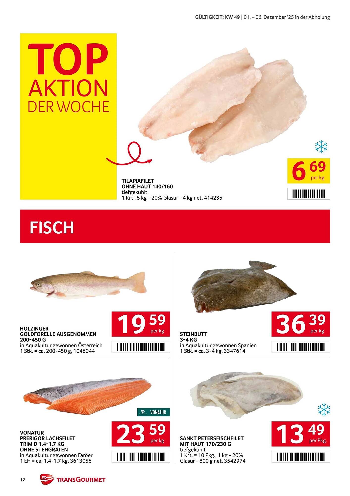 Transgourmet Flugblatt