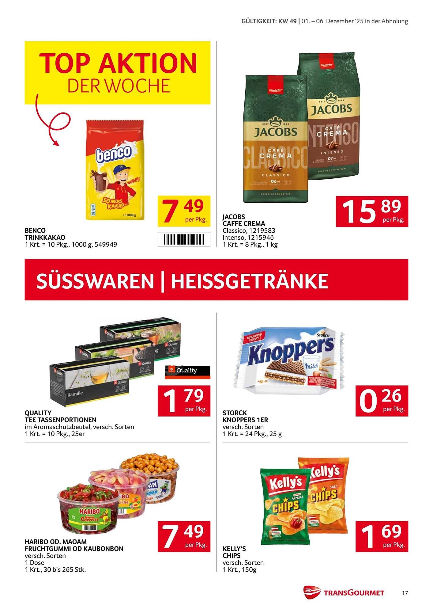 Transgourmet Flugblatt