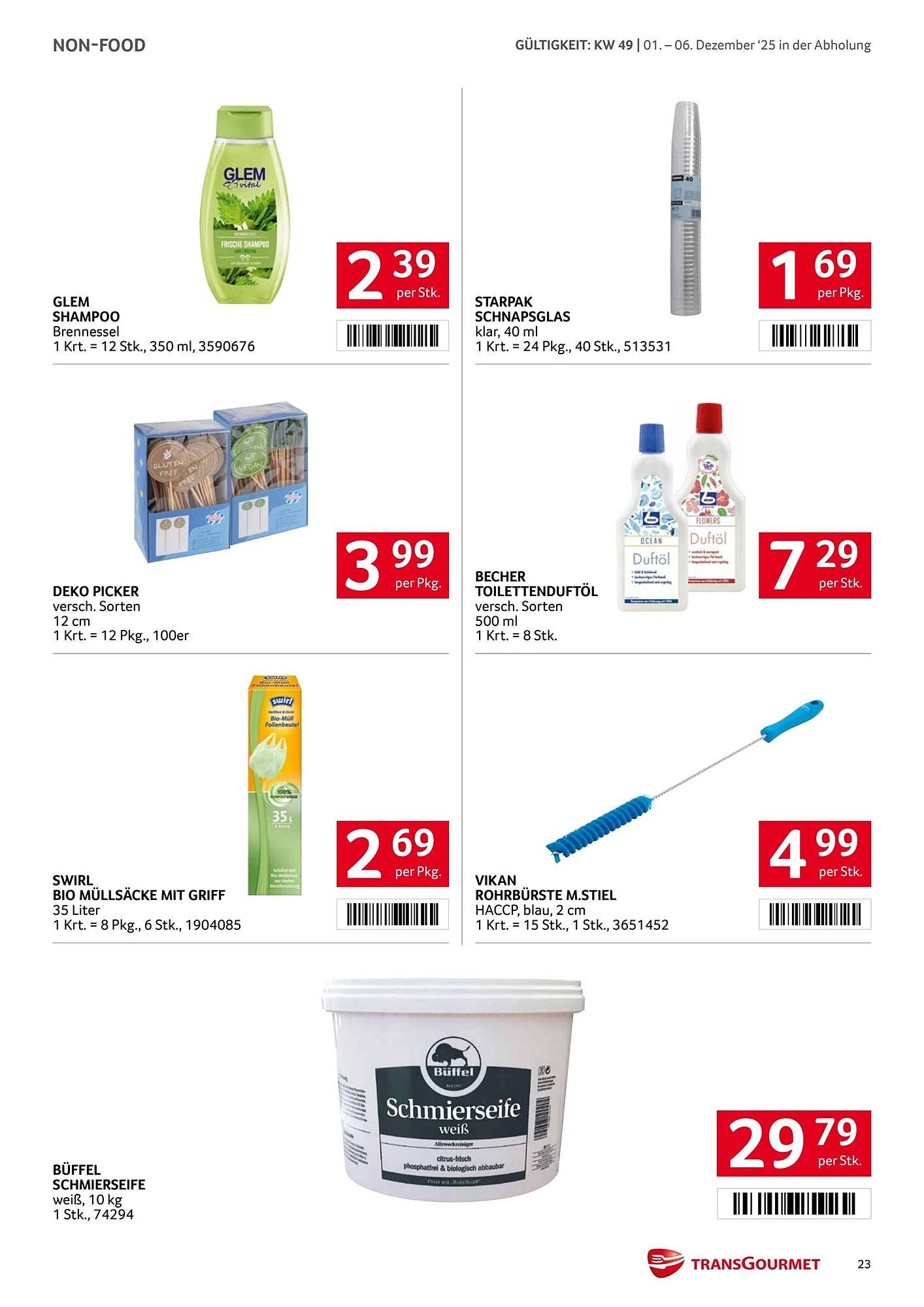 Transgourmet Flugblatt