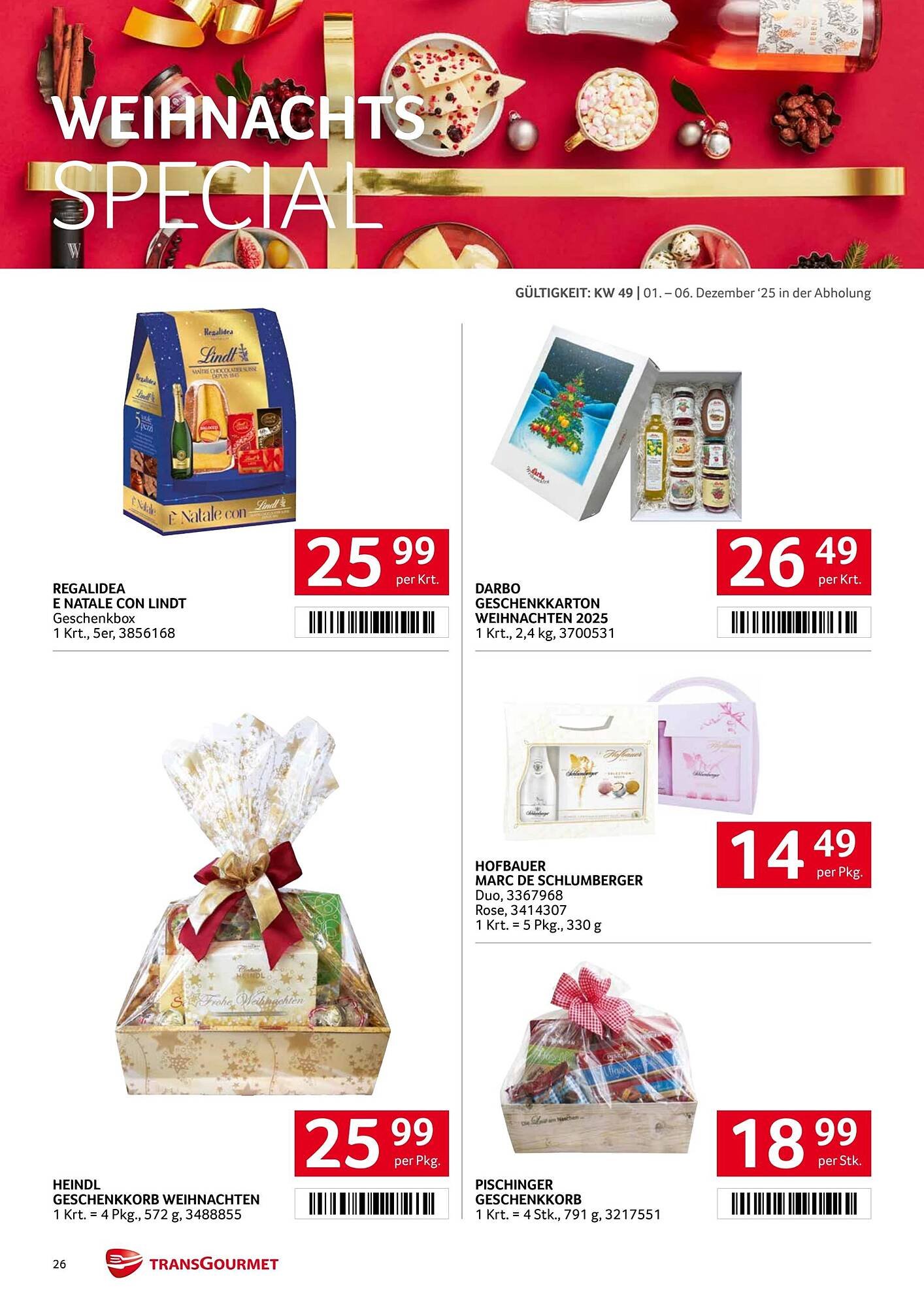 Transgourmet Flugblatt