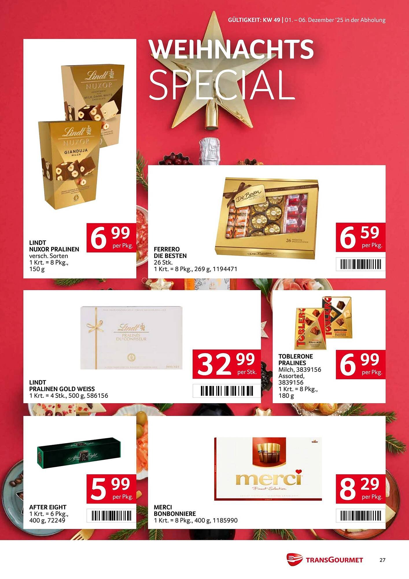 Transgourmet Flugblatt