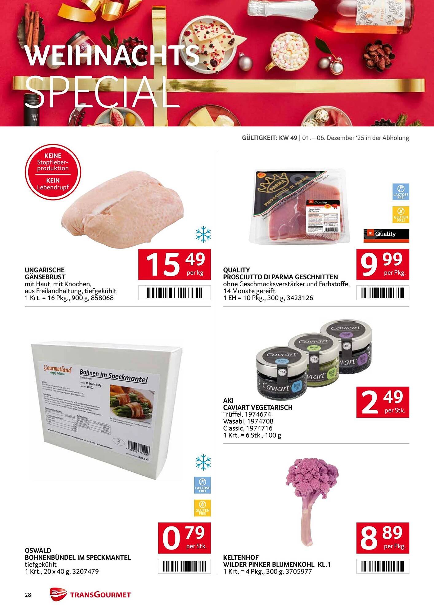 Transgourmet Flugblatt