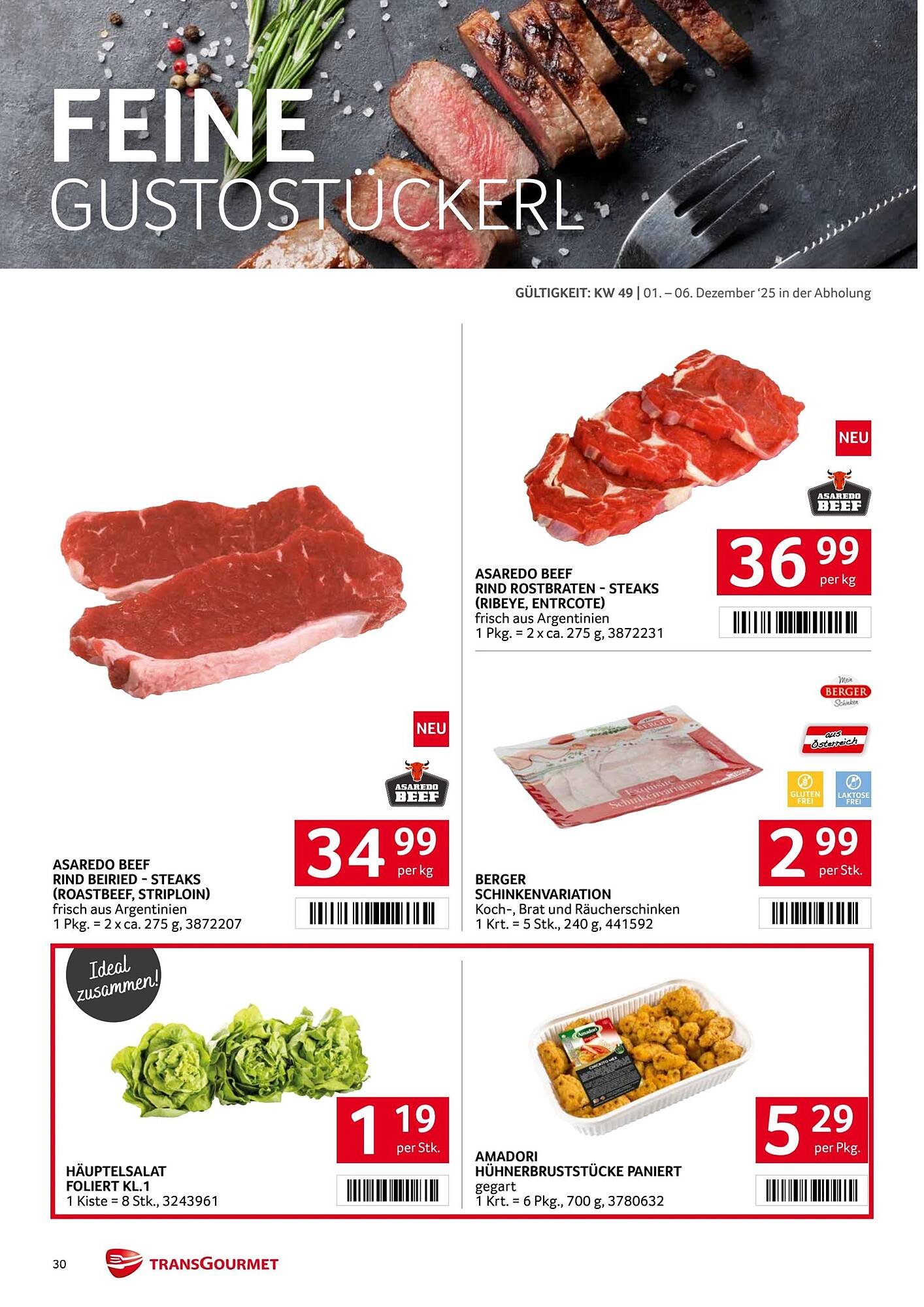 Transgourmet Flugblatt