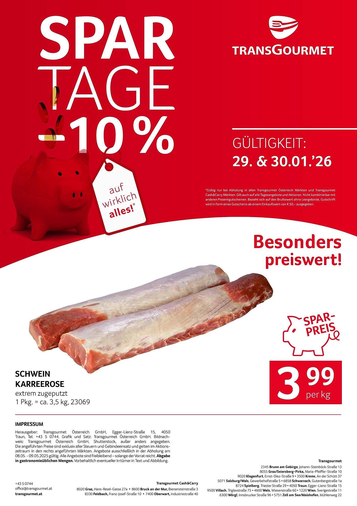 Transgourmet Flugblatt