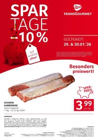 Transgourmet Flugblatt