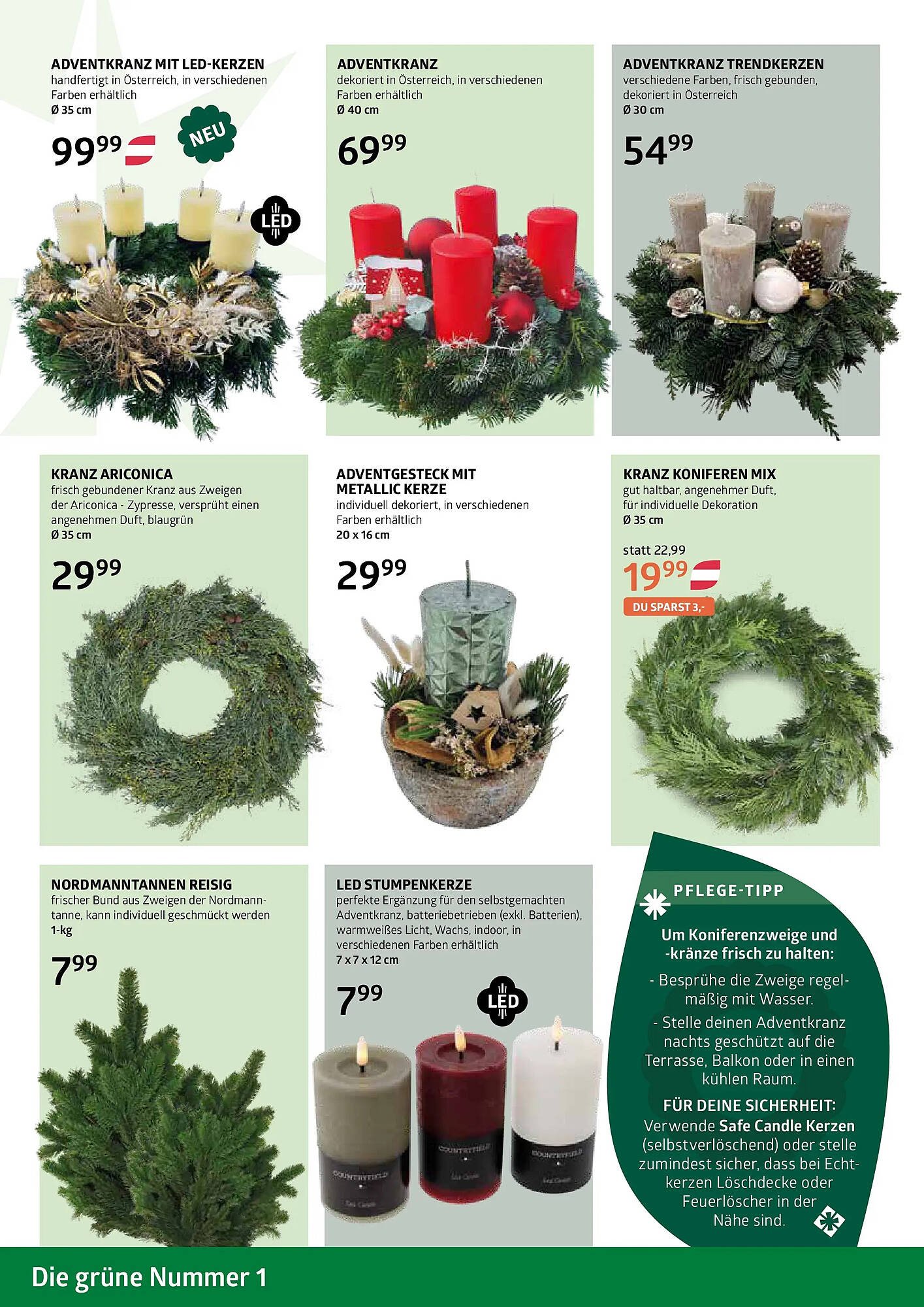 Bellaflora Flugblatt