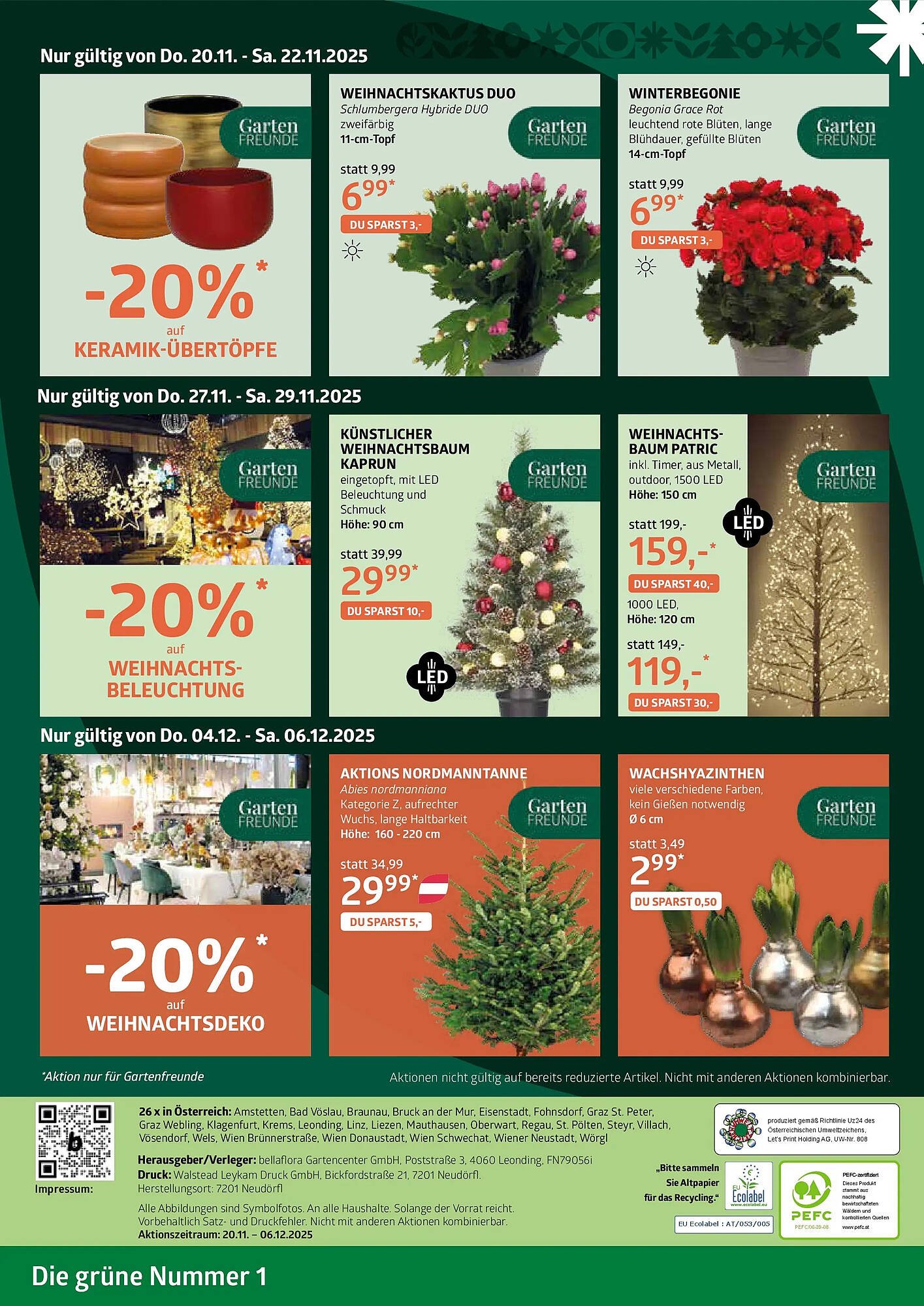 Bellaflora Flugblatt