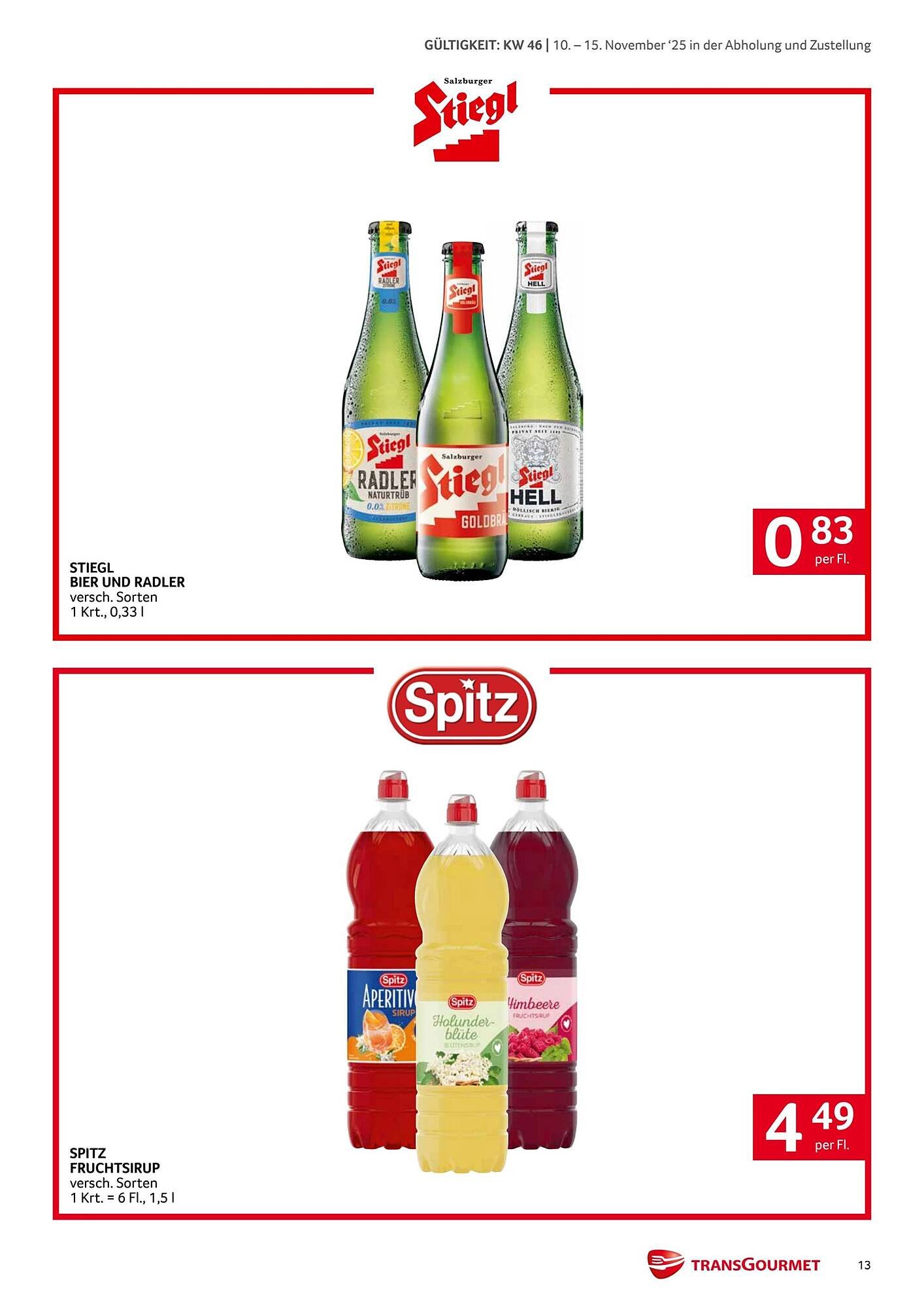 Transgourmet Flugblatt