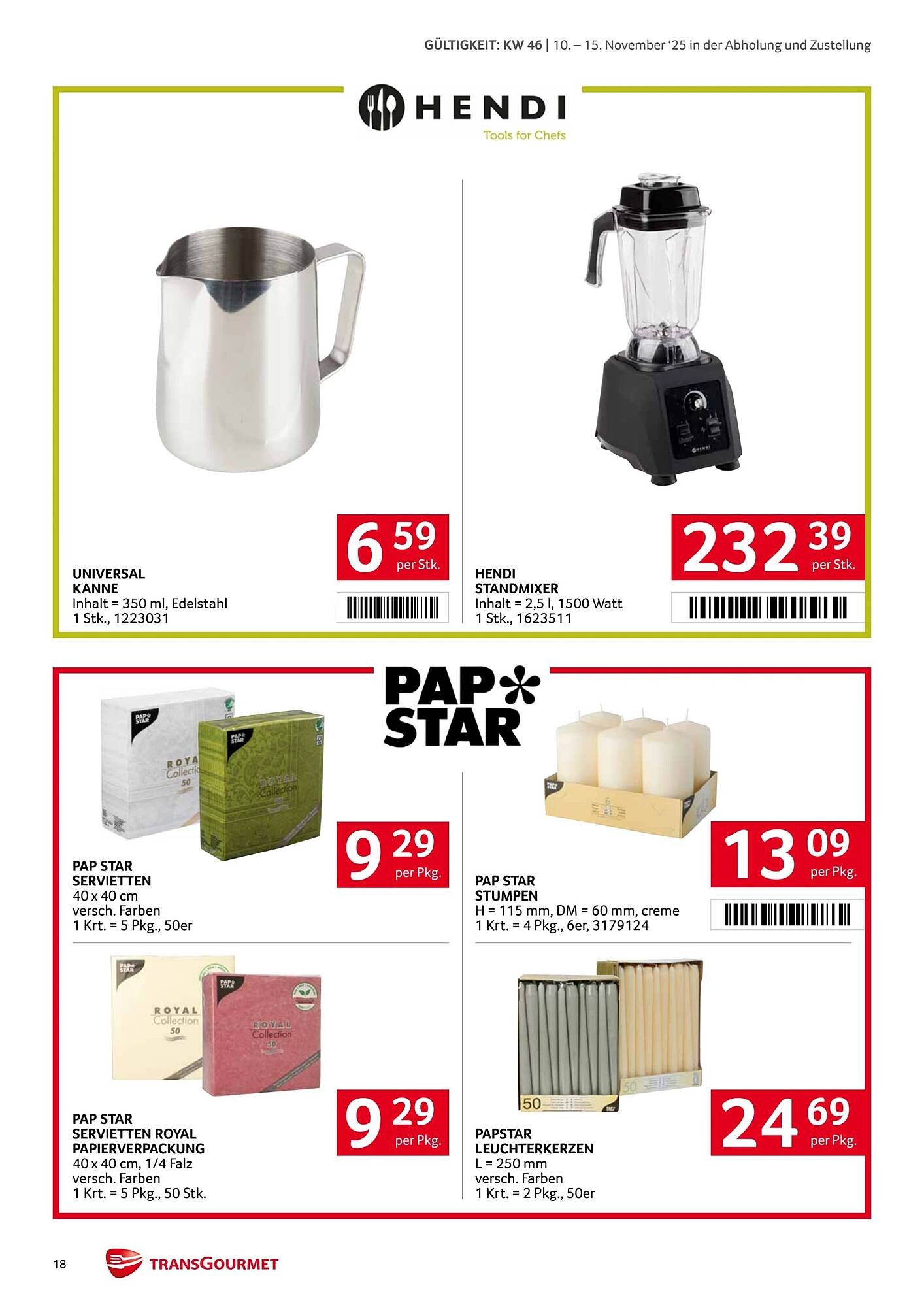 Transgourmet Flugblatt