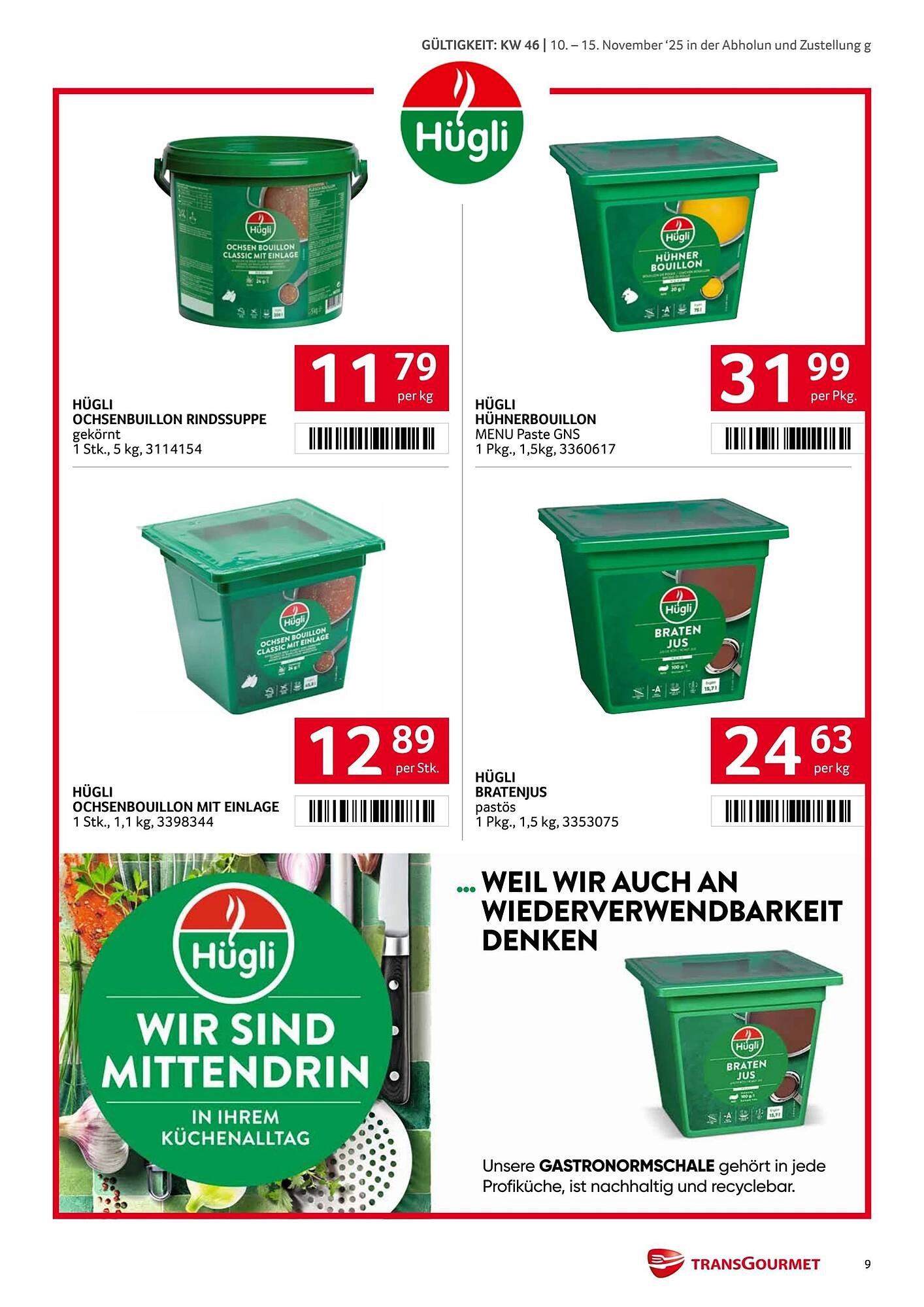 Transgourmet Flugblatt