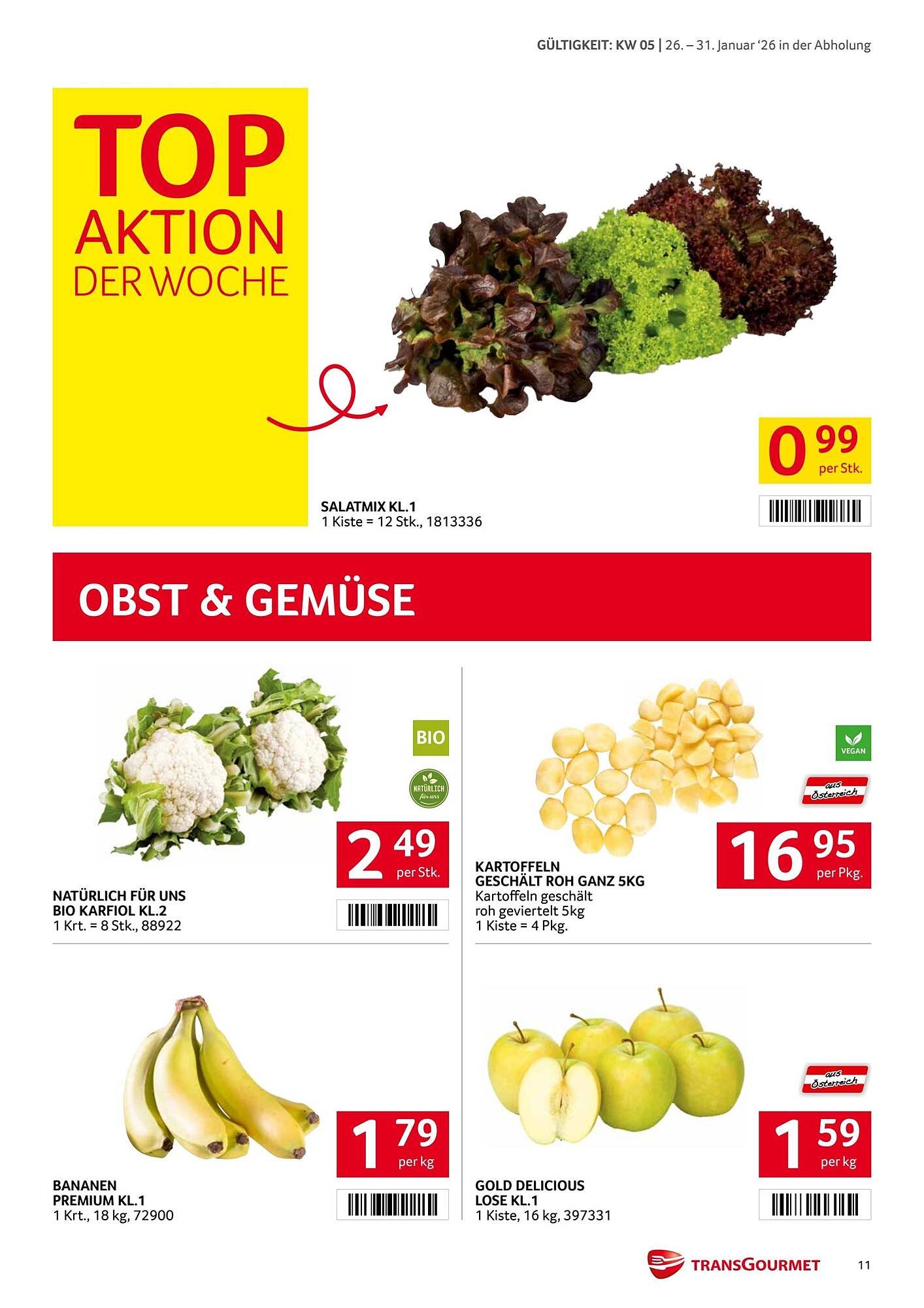 Transgourmet Flugblatt