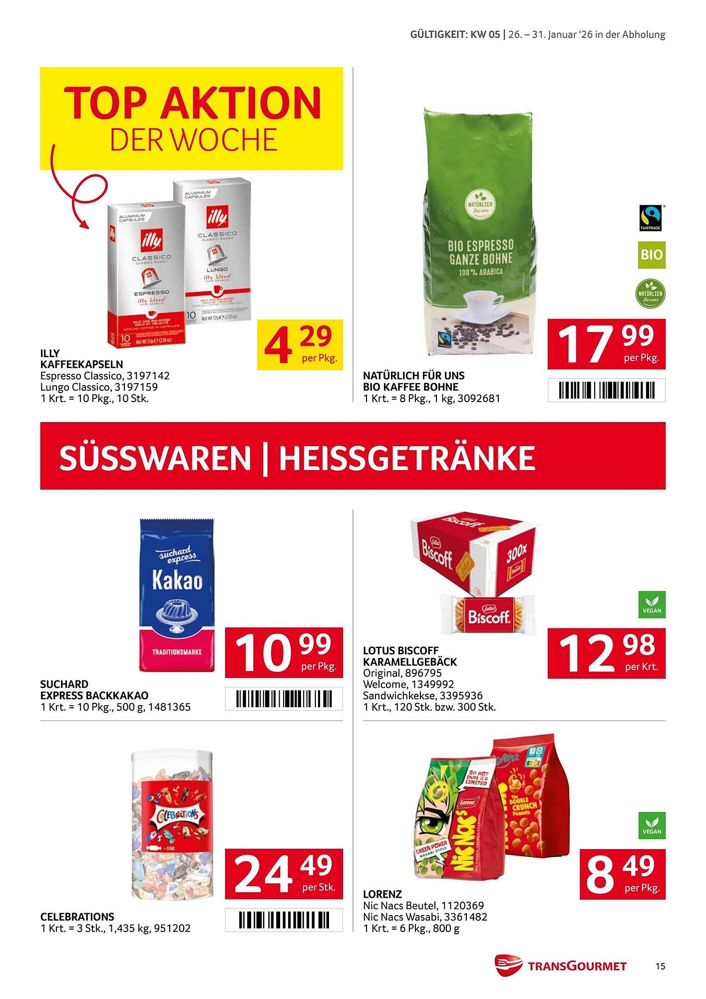 Transgourmet Flugblatt