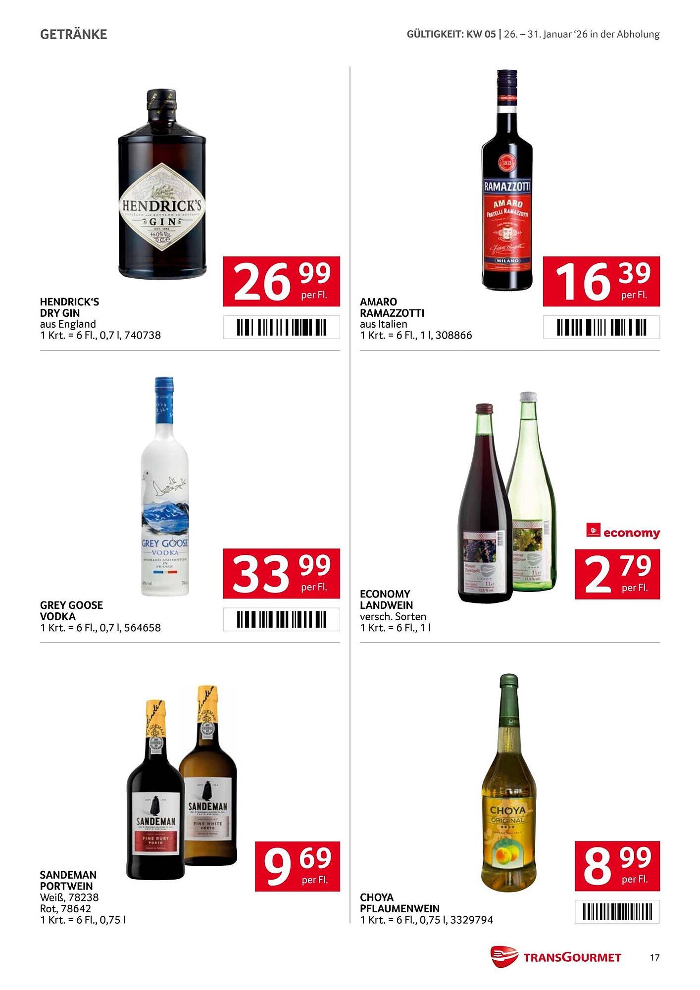 Transgourmet Flugblatt