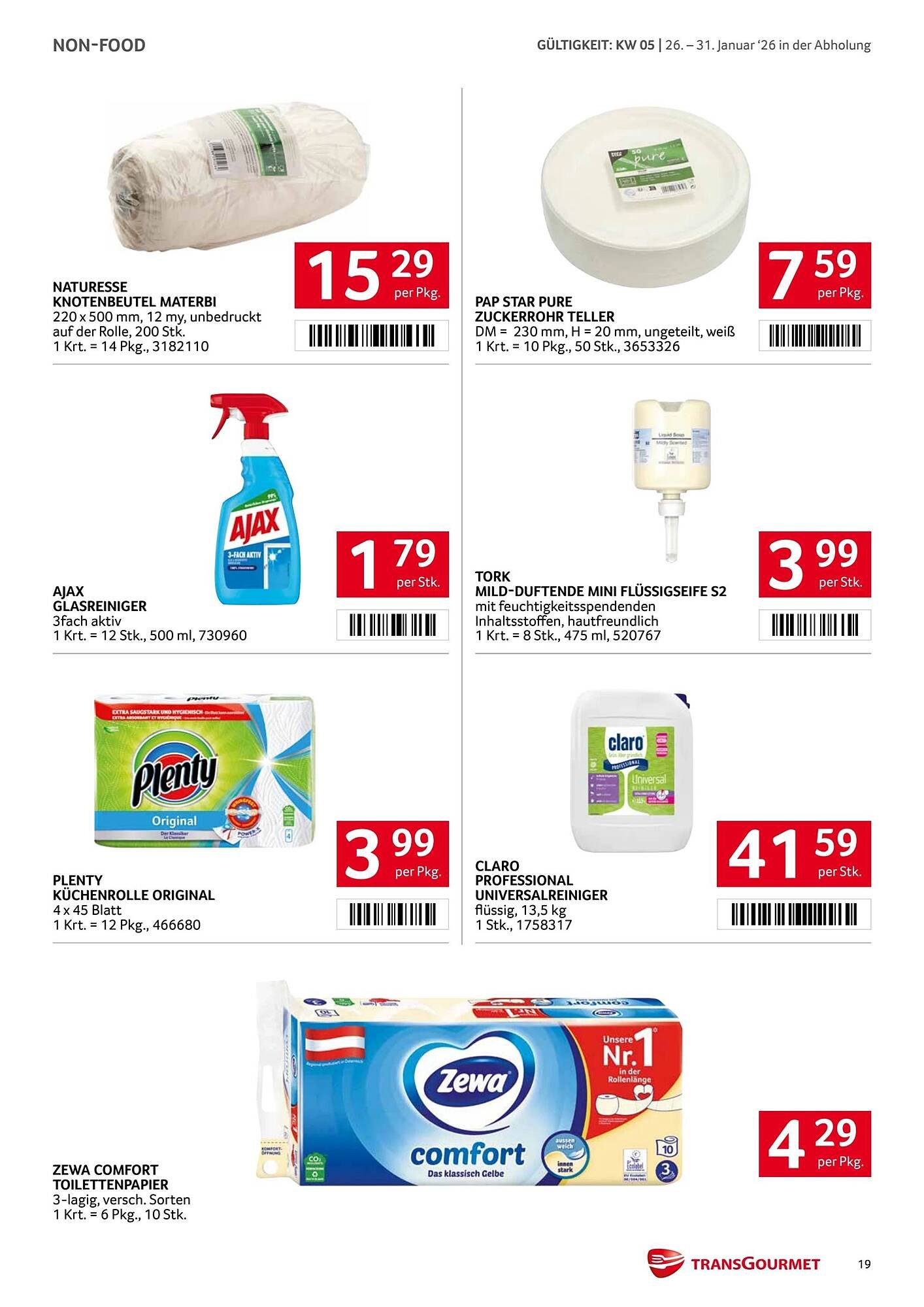 Transgourmet Flugblatt