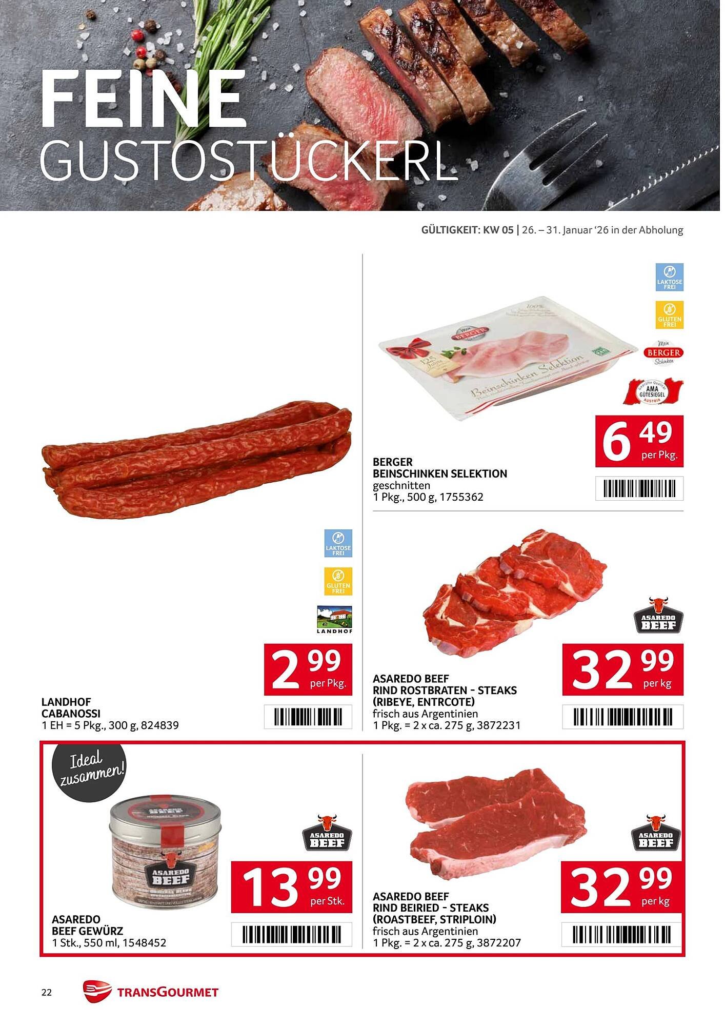 Transgourmet Flugblatt