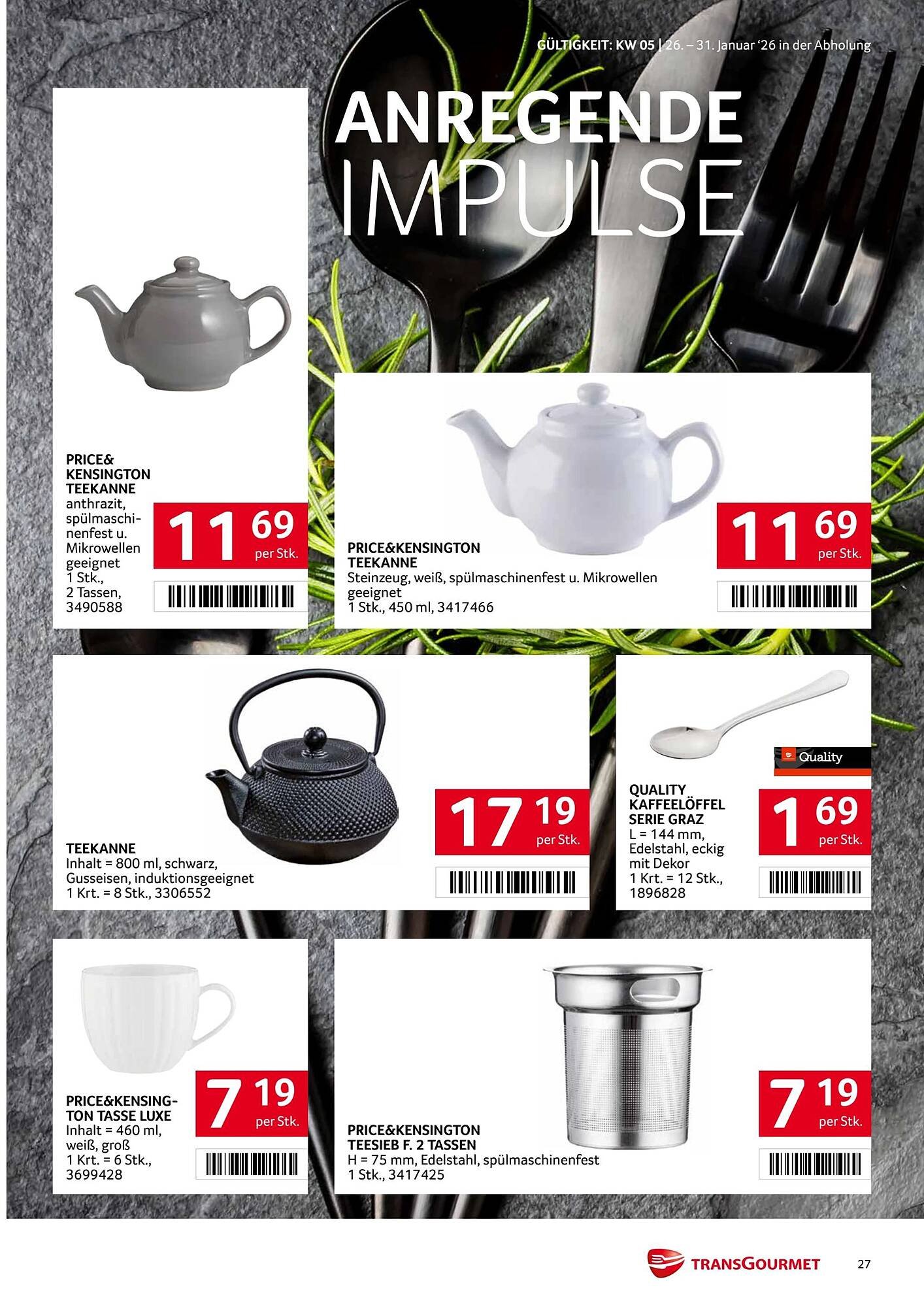 Transgourmet Flugblatt