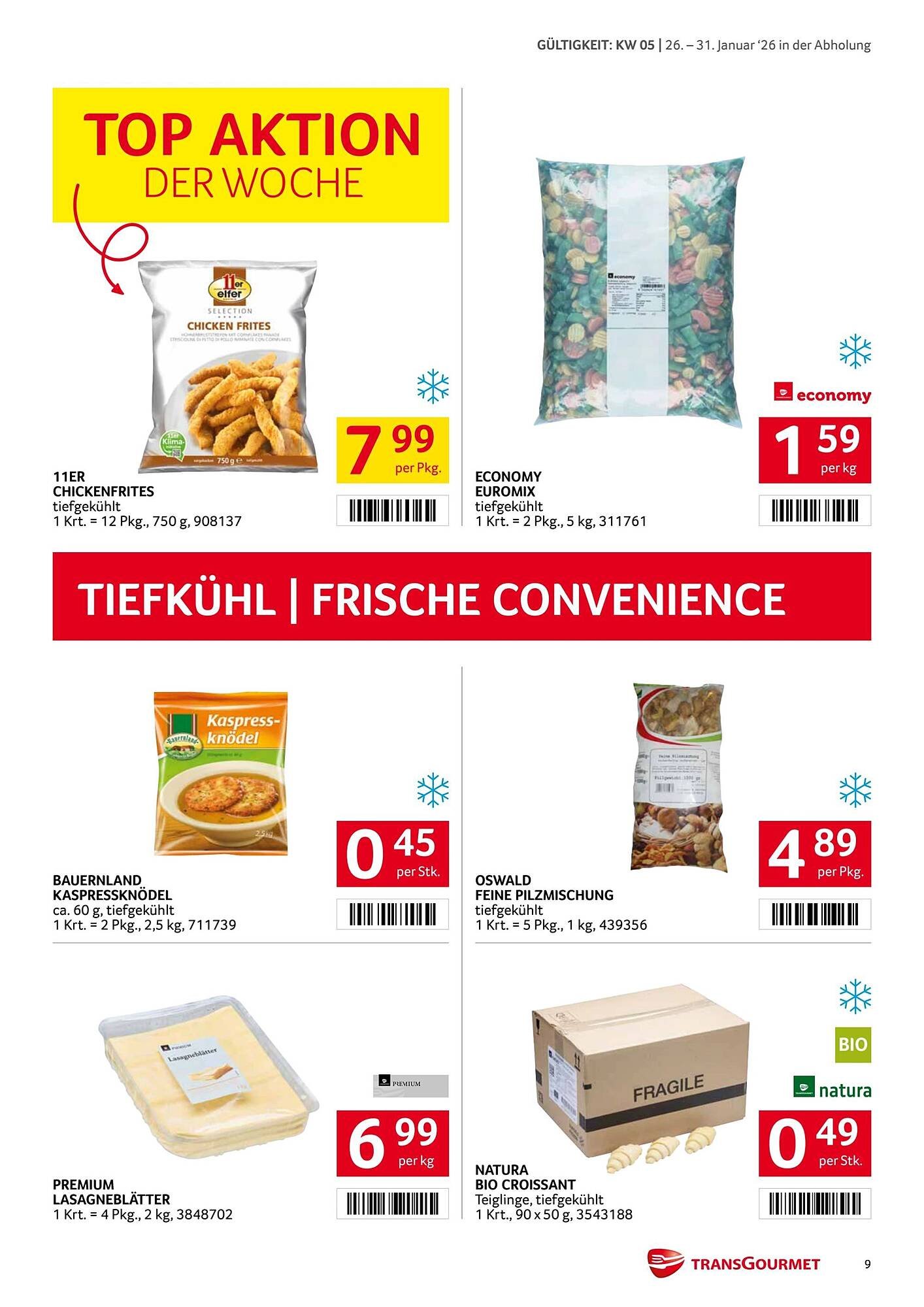 Transgourmet Flugblatt