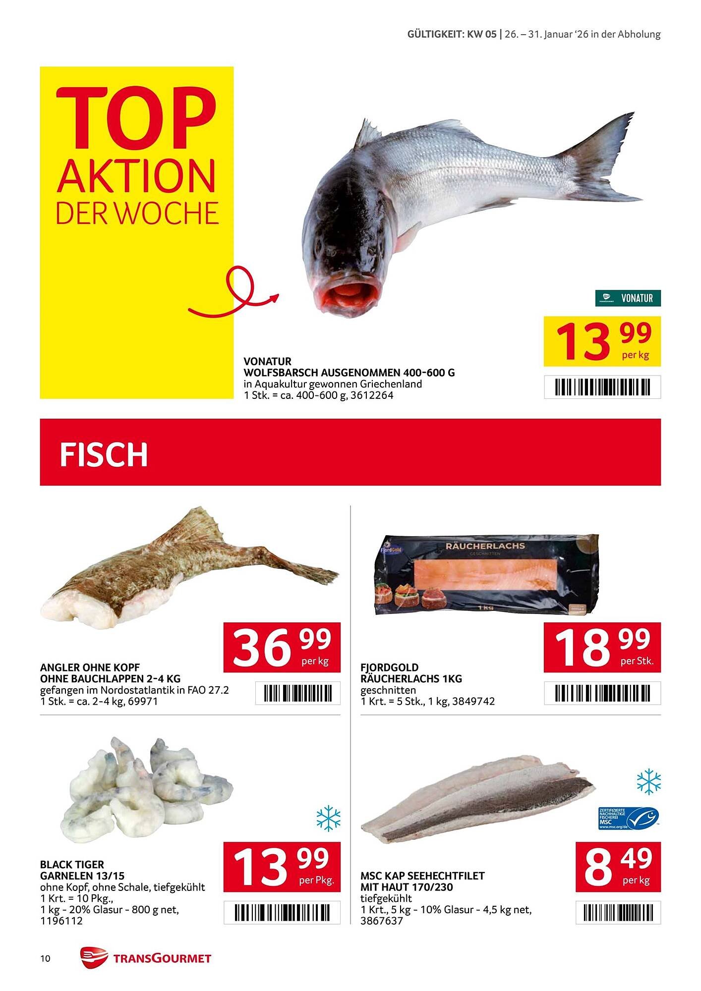 Transgourmet Flugblatt