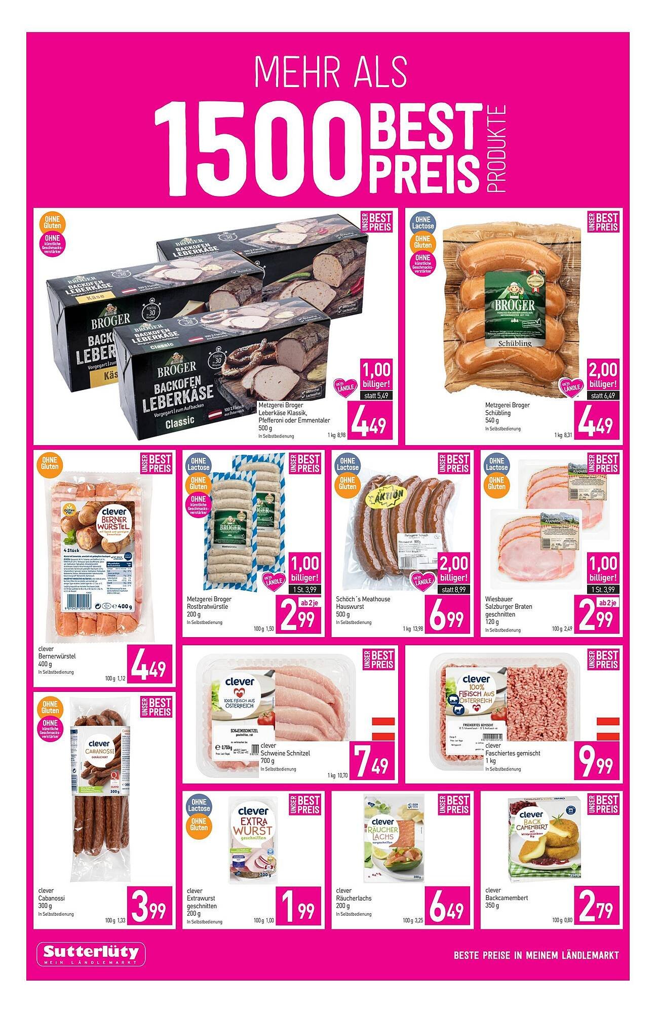 Sutterlüty Flugblatt