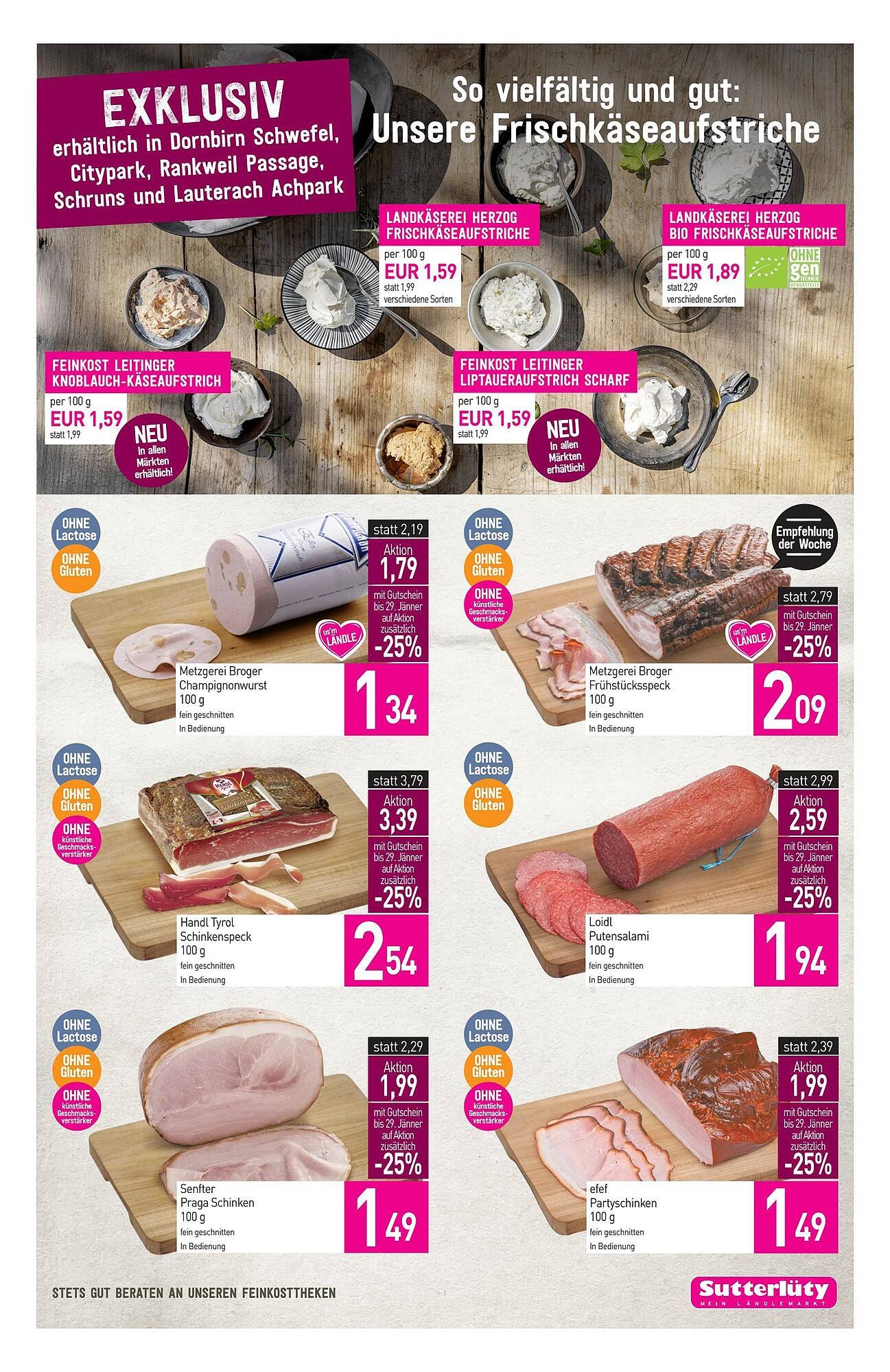 Sutterlüty Flugblatt