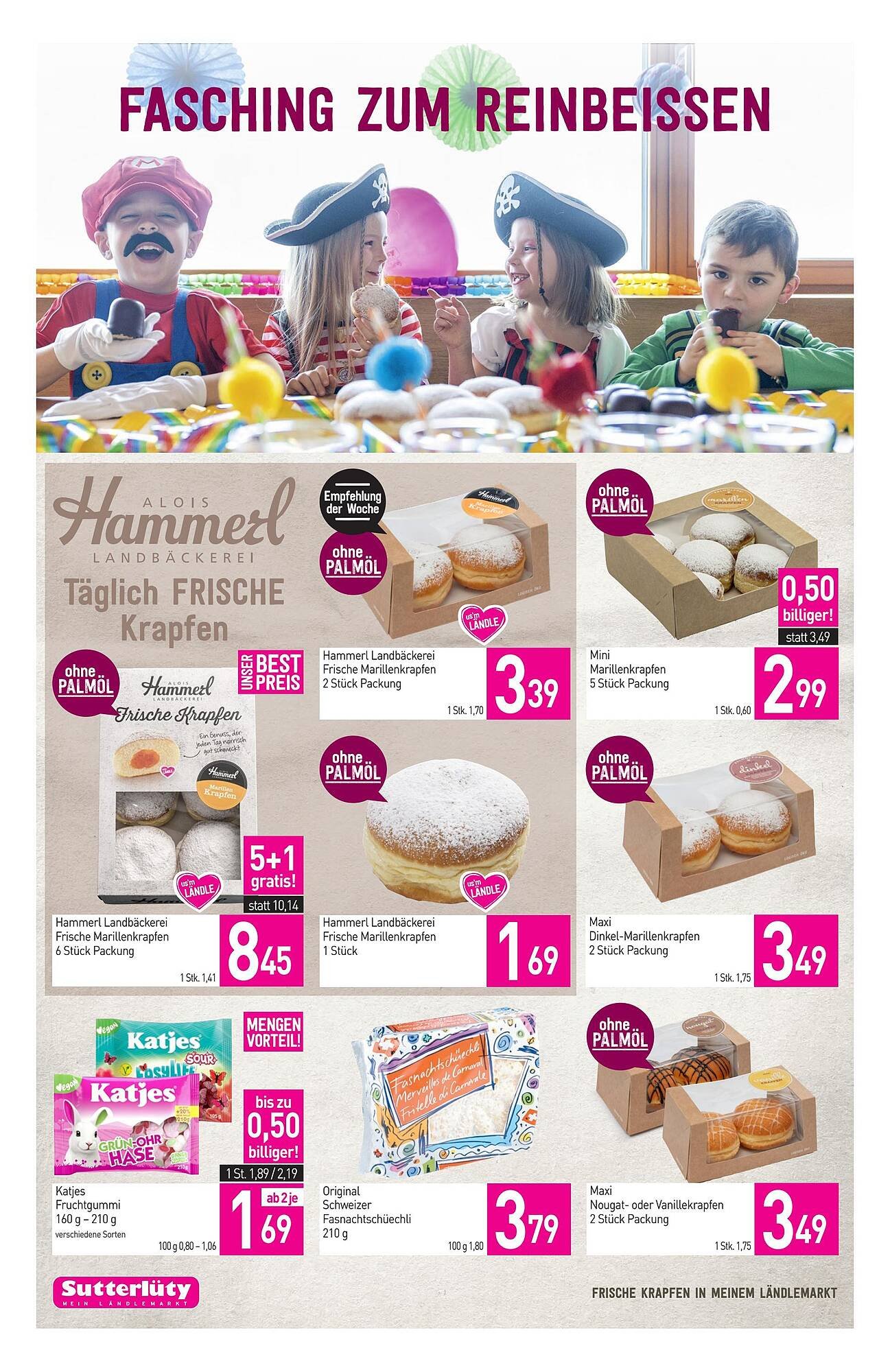 Sutterlüty Flugblatt