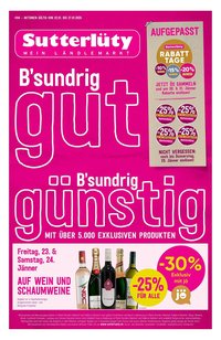 Sutterlüty Flugblatt