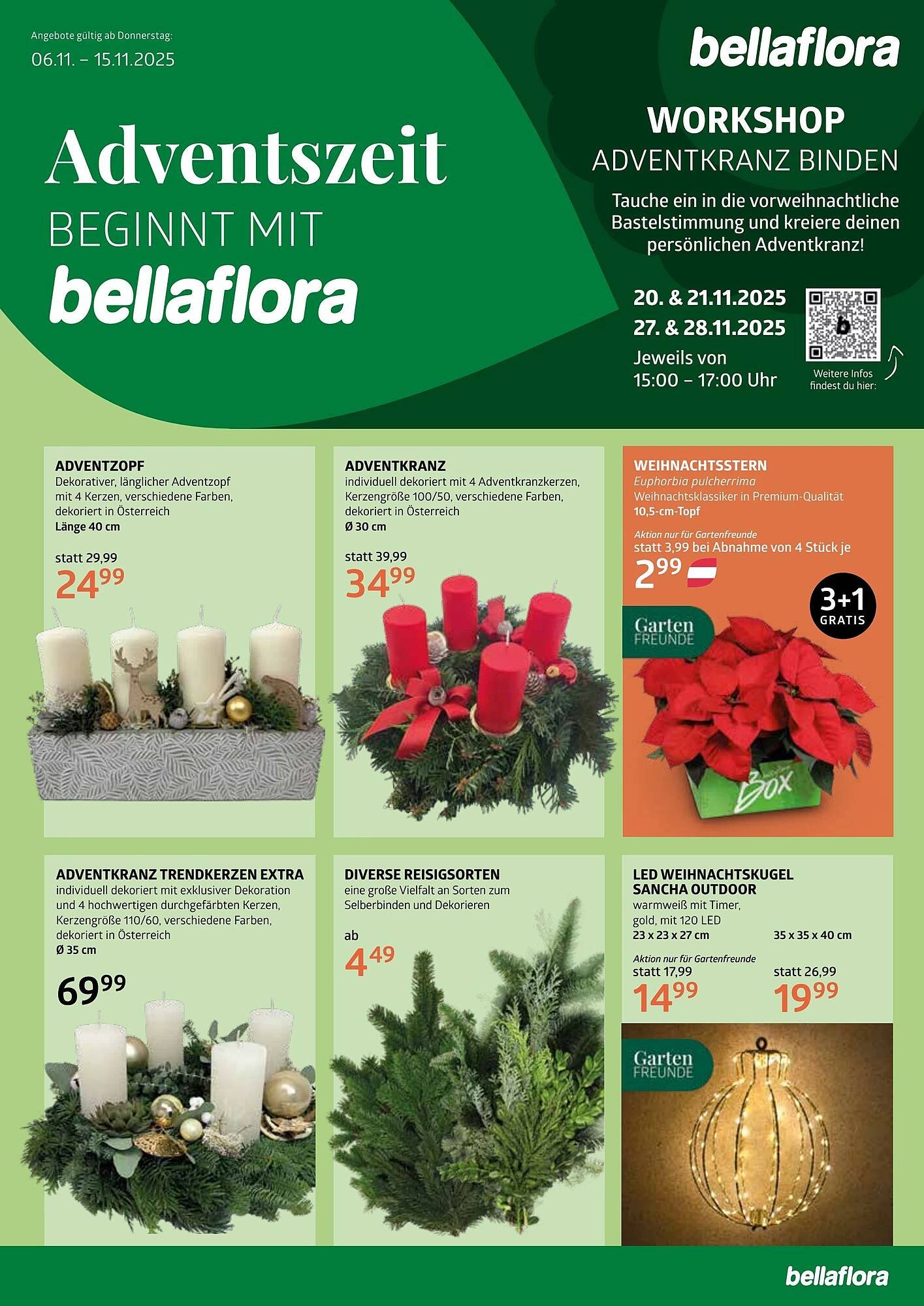 Bellaflora Flugblatt