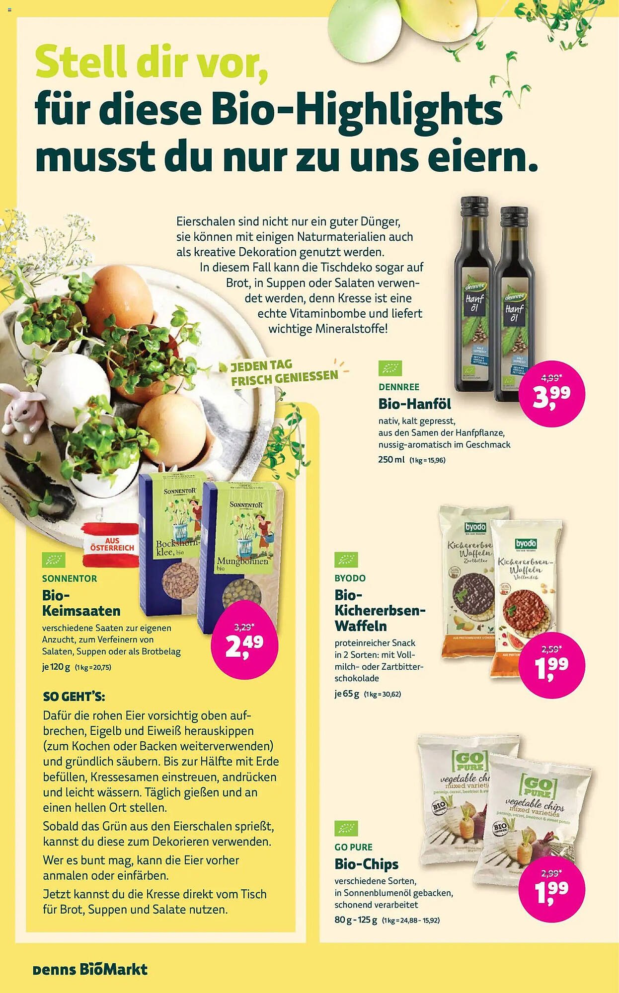 Denn's Biomarkt Flugblatt