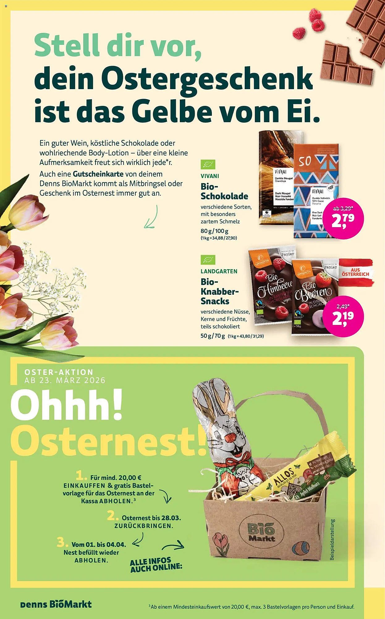 Denn's Biomarkt Flugblatt