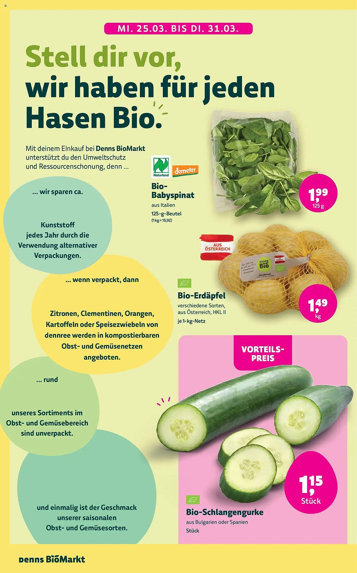 Denn's Biomarkt Flugblatt