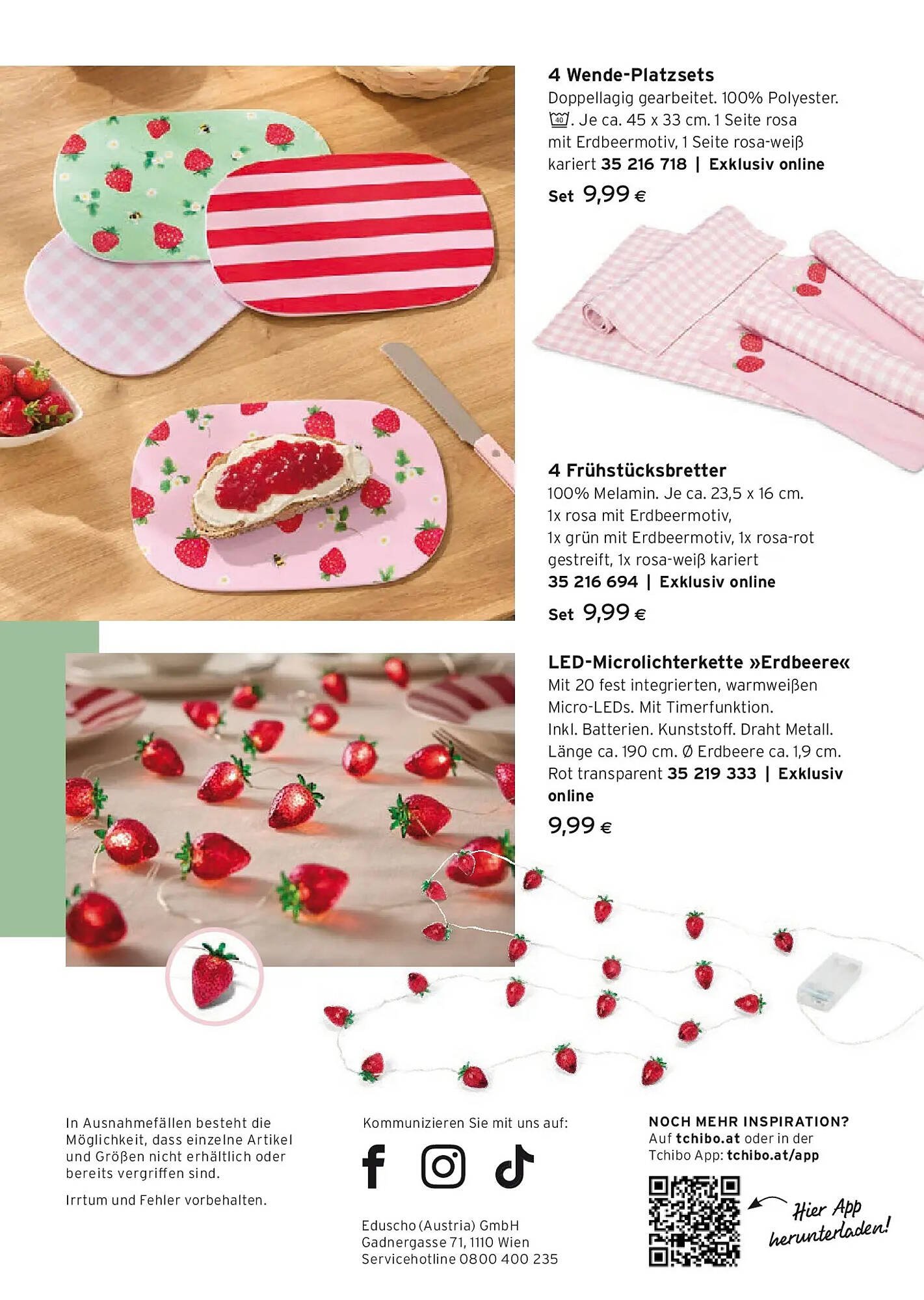 Tchibo Eduscho Flugblatt