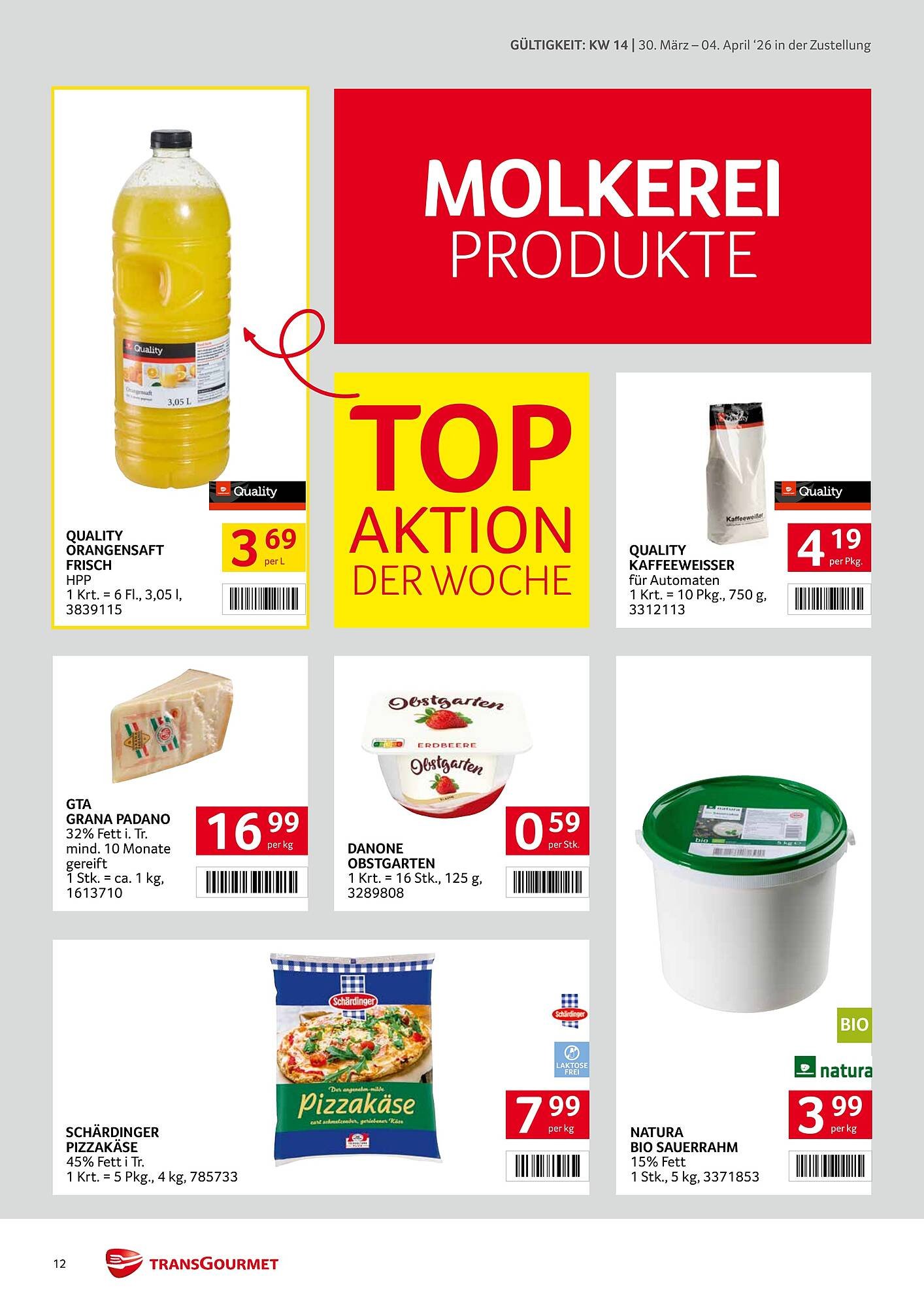 Transgourmet Flugblatt