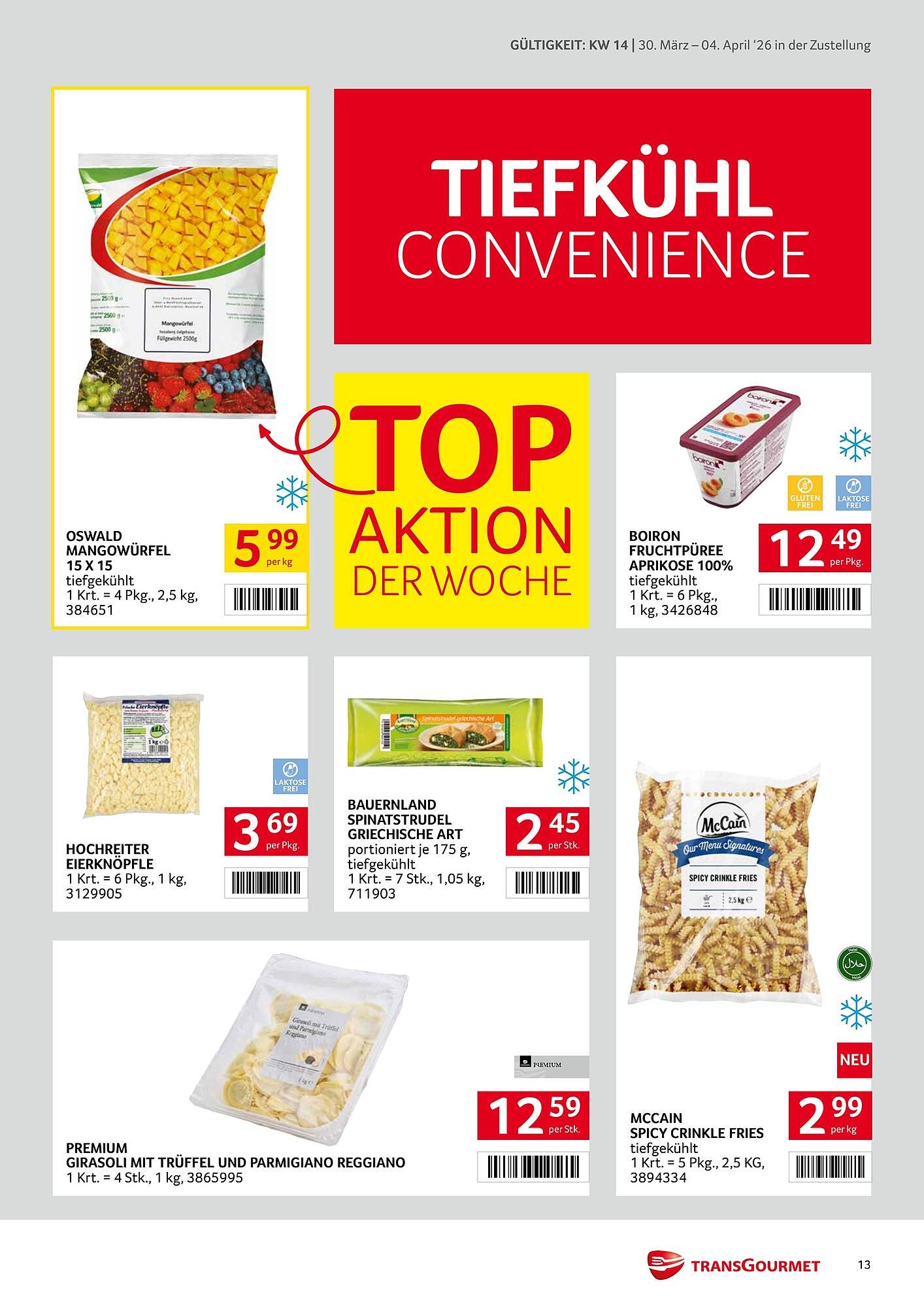 Transgourmet Flugblatt