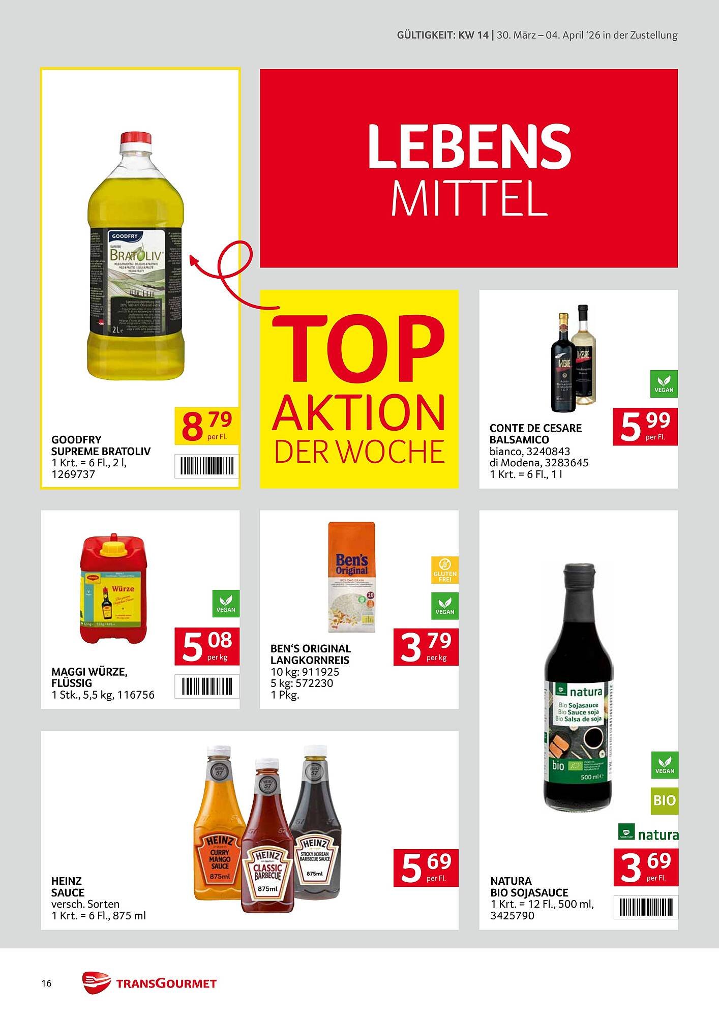 Transgourmet Flugblatt