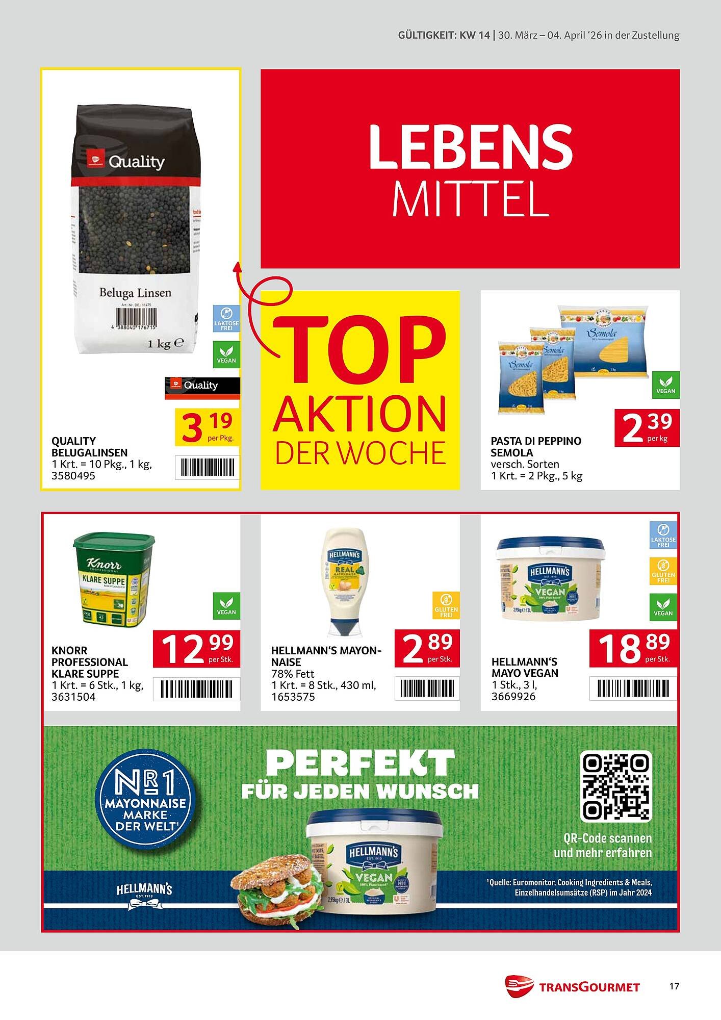 Transgourmet Flugblatt