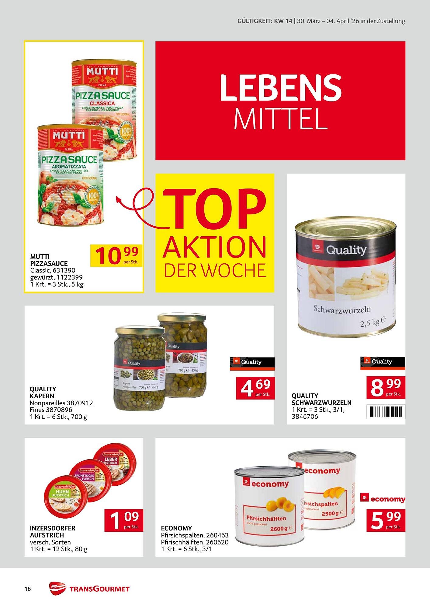 Transgourmet Flugblatt