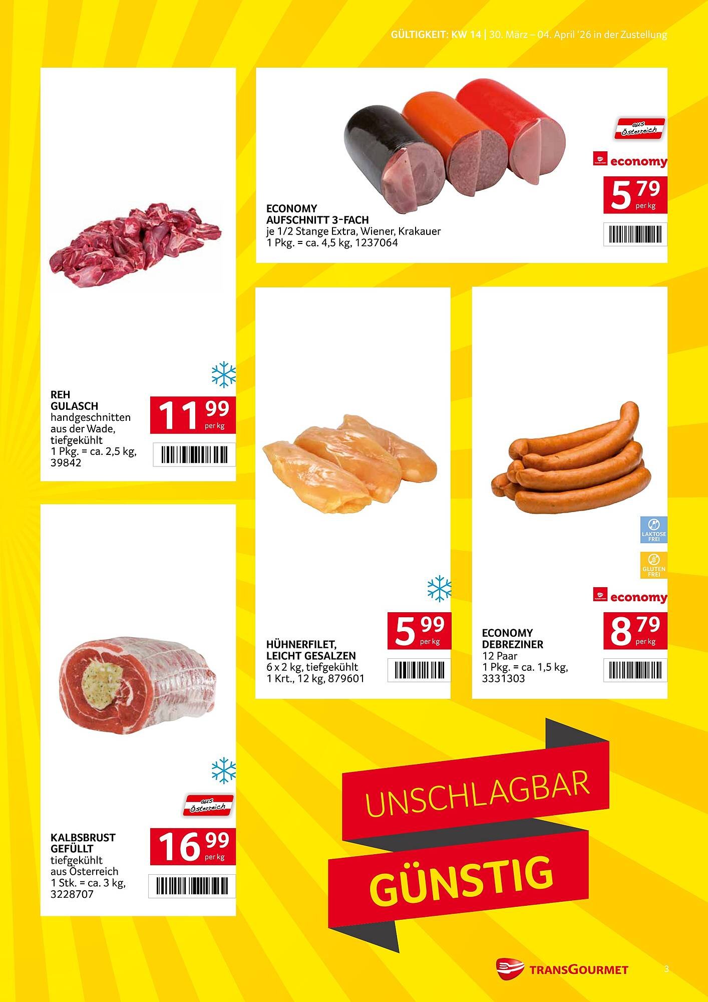 Transgourmet Flugblatt