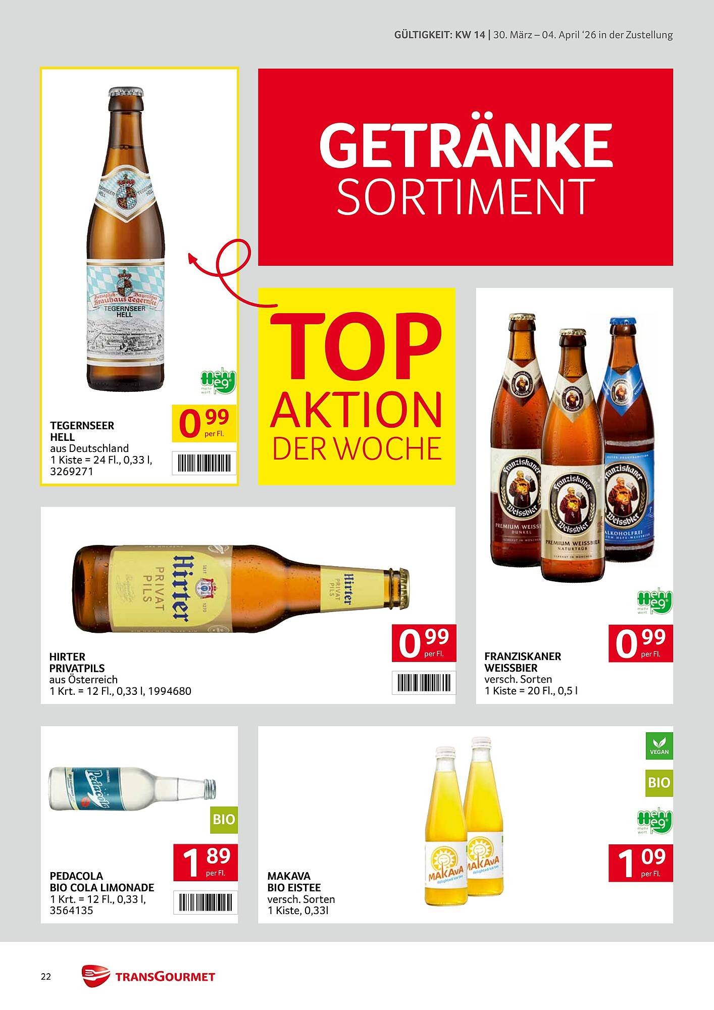 Transgourmet Flugblatt